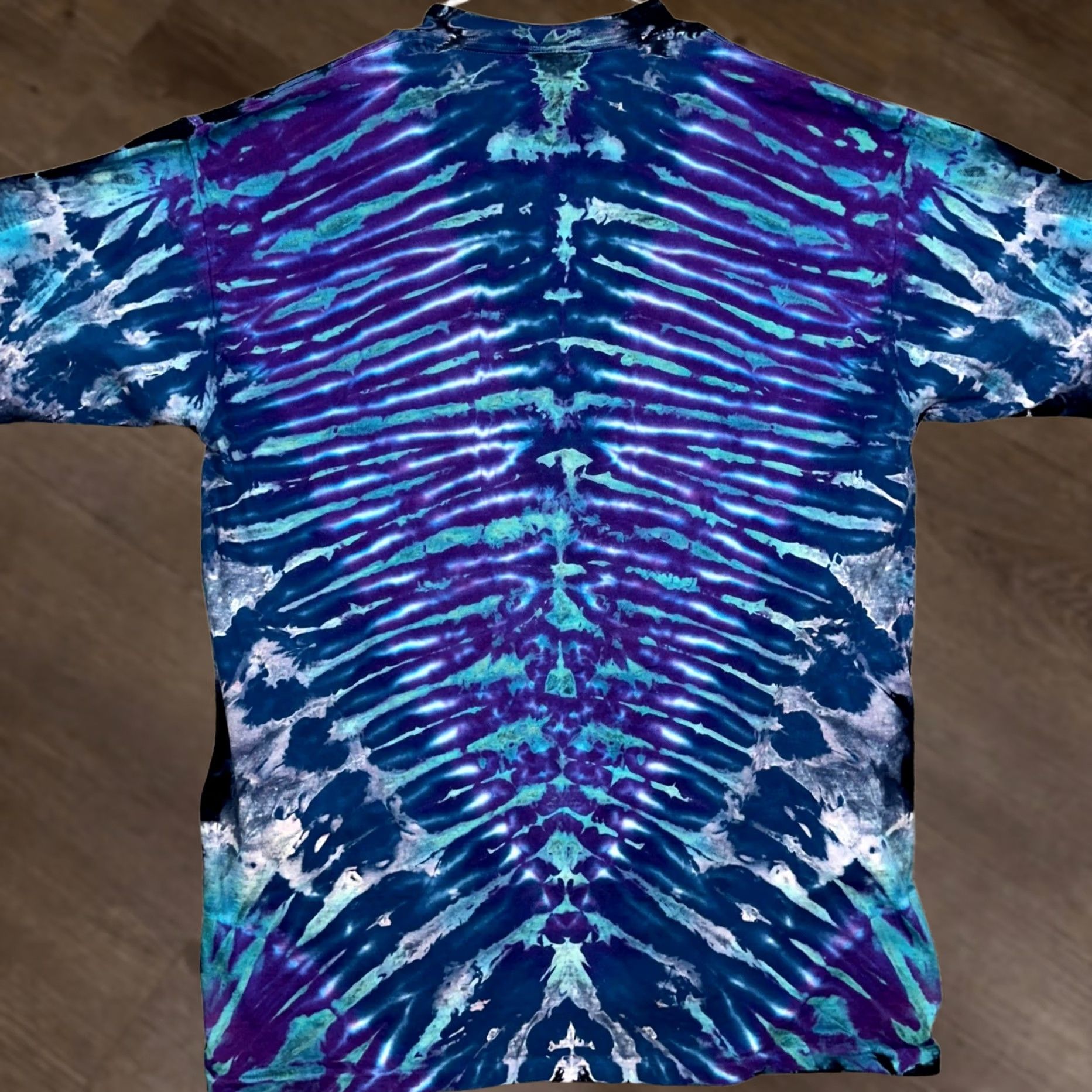 Vintage VINTAGE Oneita T-Shirt Men XL Purple Graphic Tie Dye Love Potion 69 USA Made EUC Size US XL / EU 56 / 4 - 1 Thumbnail