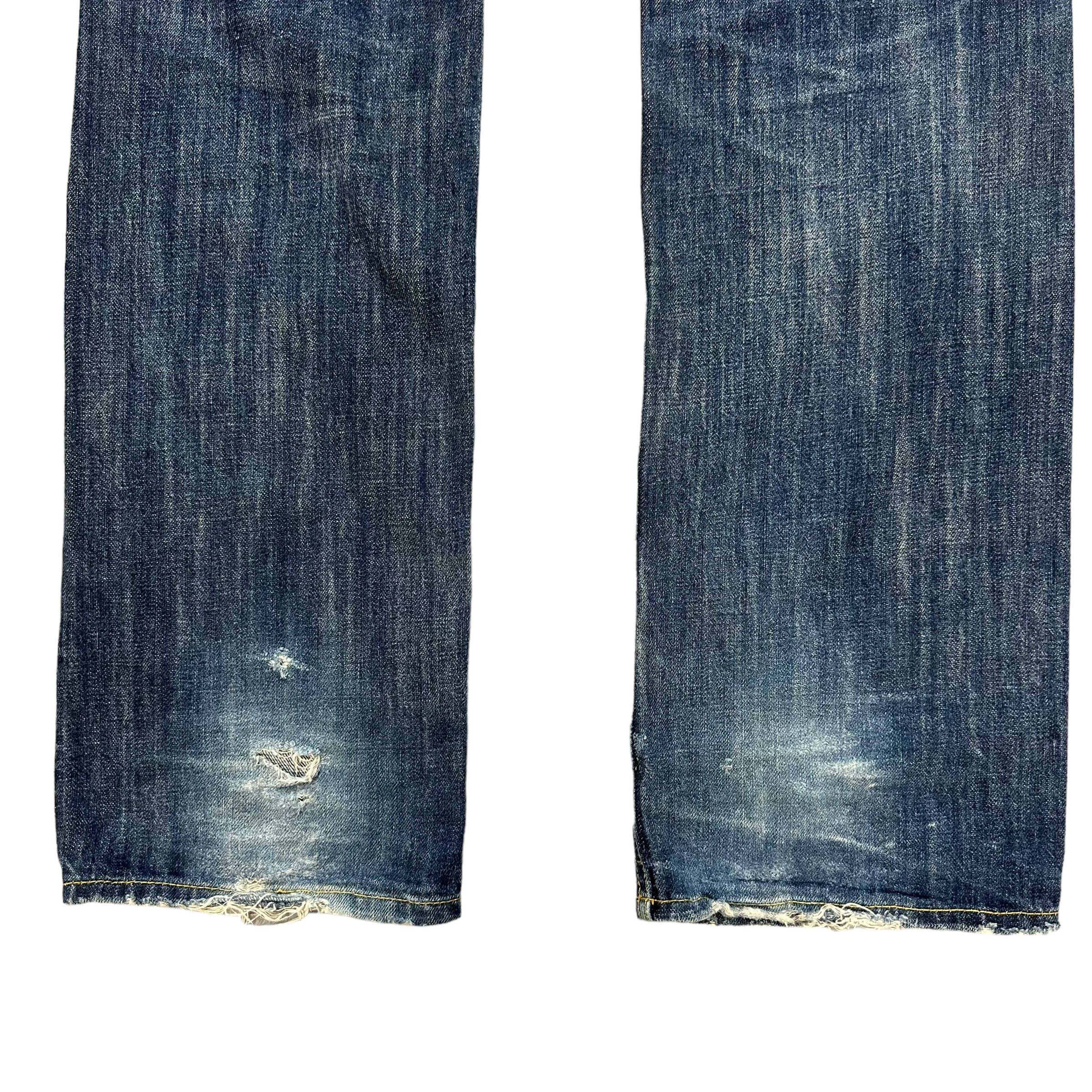 Japanese Brand ARNOLD PALMER TIMELESS FLY BOTTON DENIM PANT #8856-032 Size US 34 / EU 50 - 11 Thumbnail