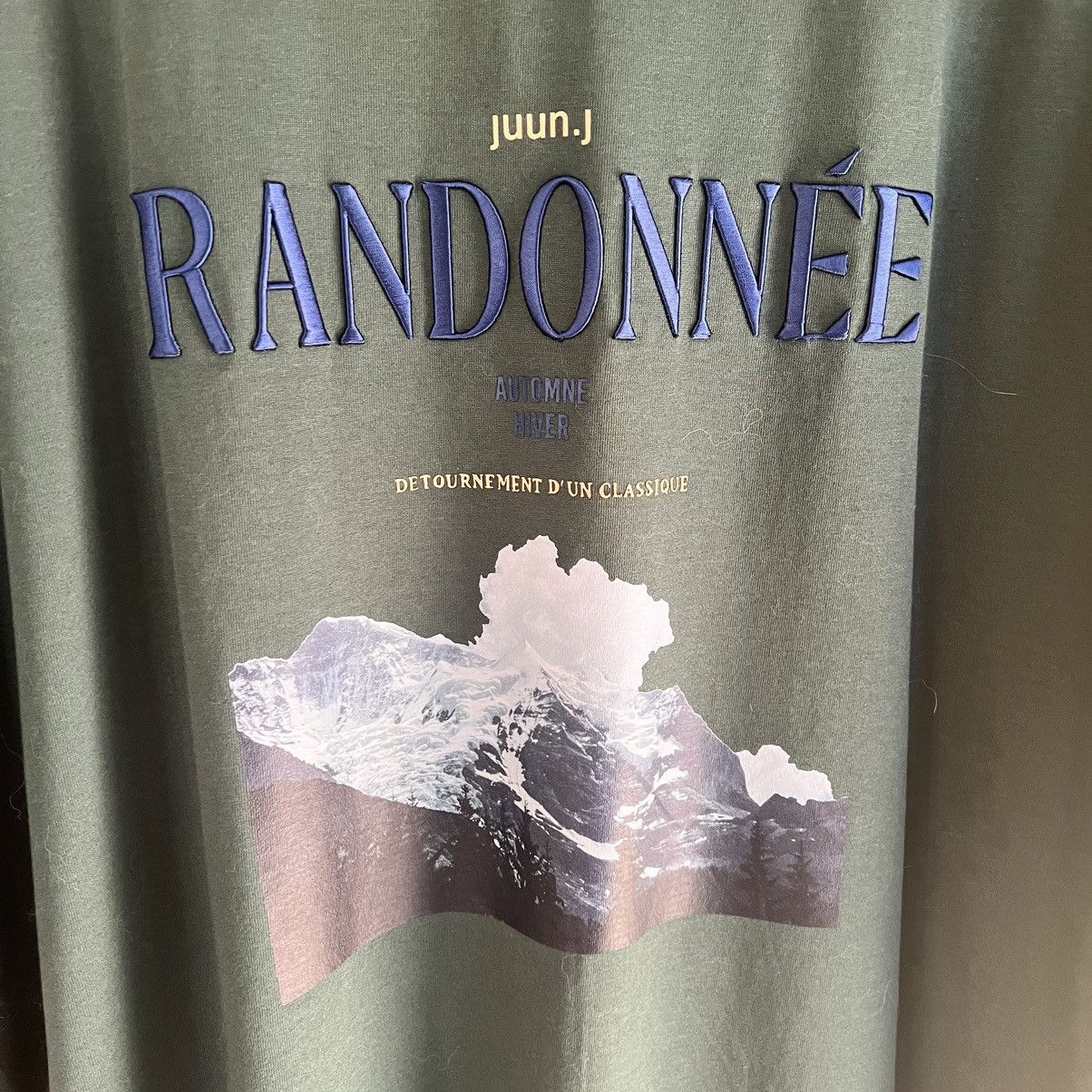 Juun.J Randonnee Oversized Tee Size US L / EU 52-54 / 3 - 3 Thumbnail