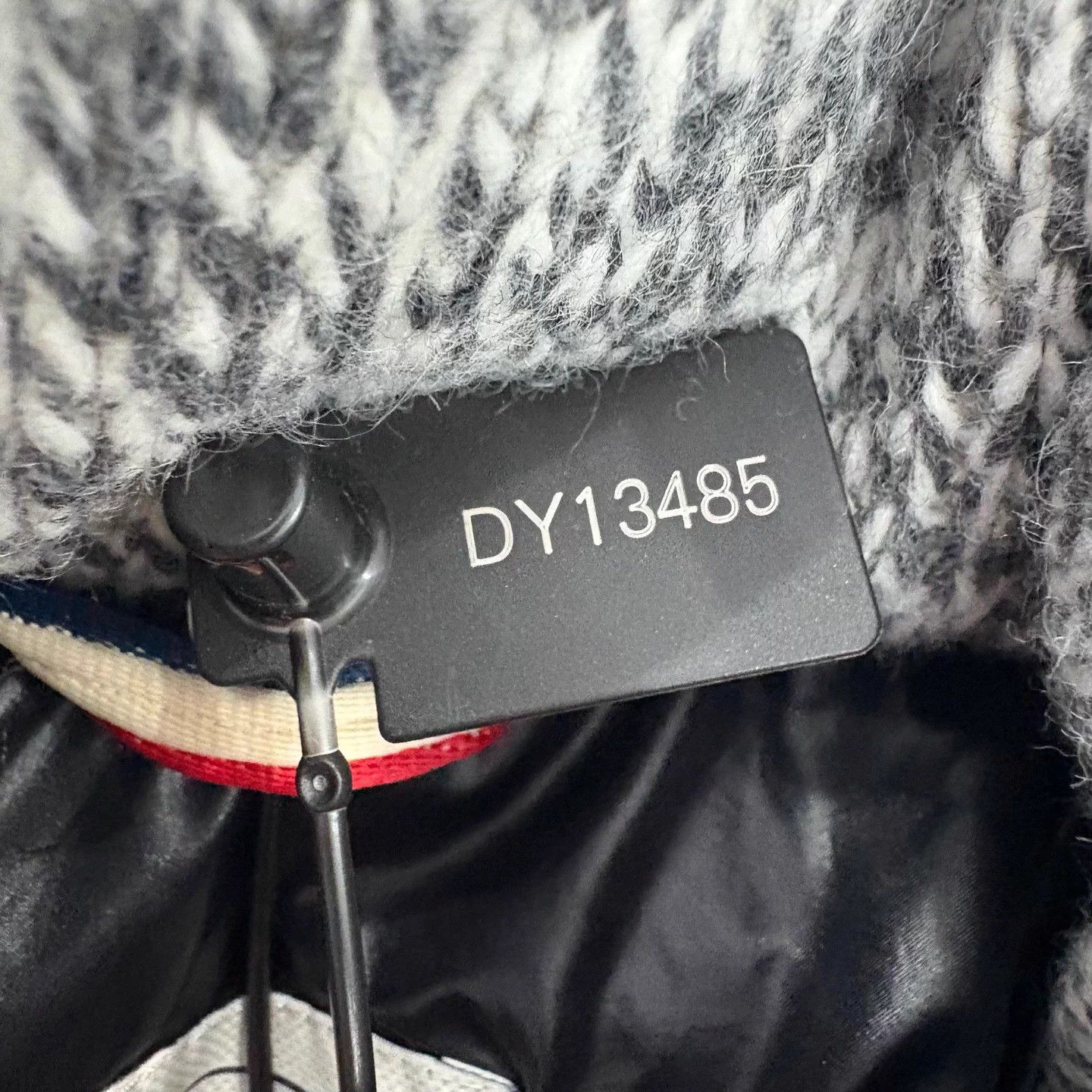 Moncler Moncler gray knit ski down jacket size 3 Size L / US 10 / IT 46 - 8 Thumbnail
