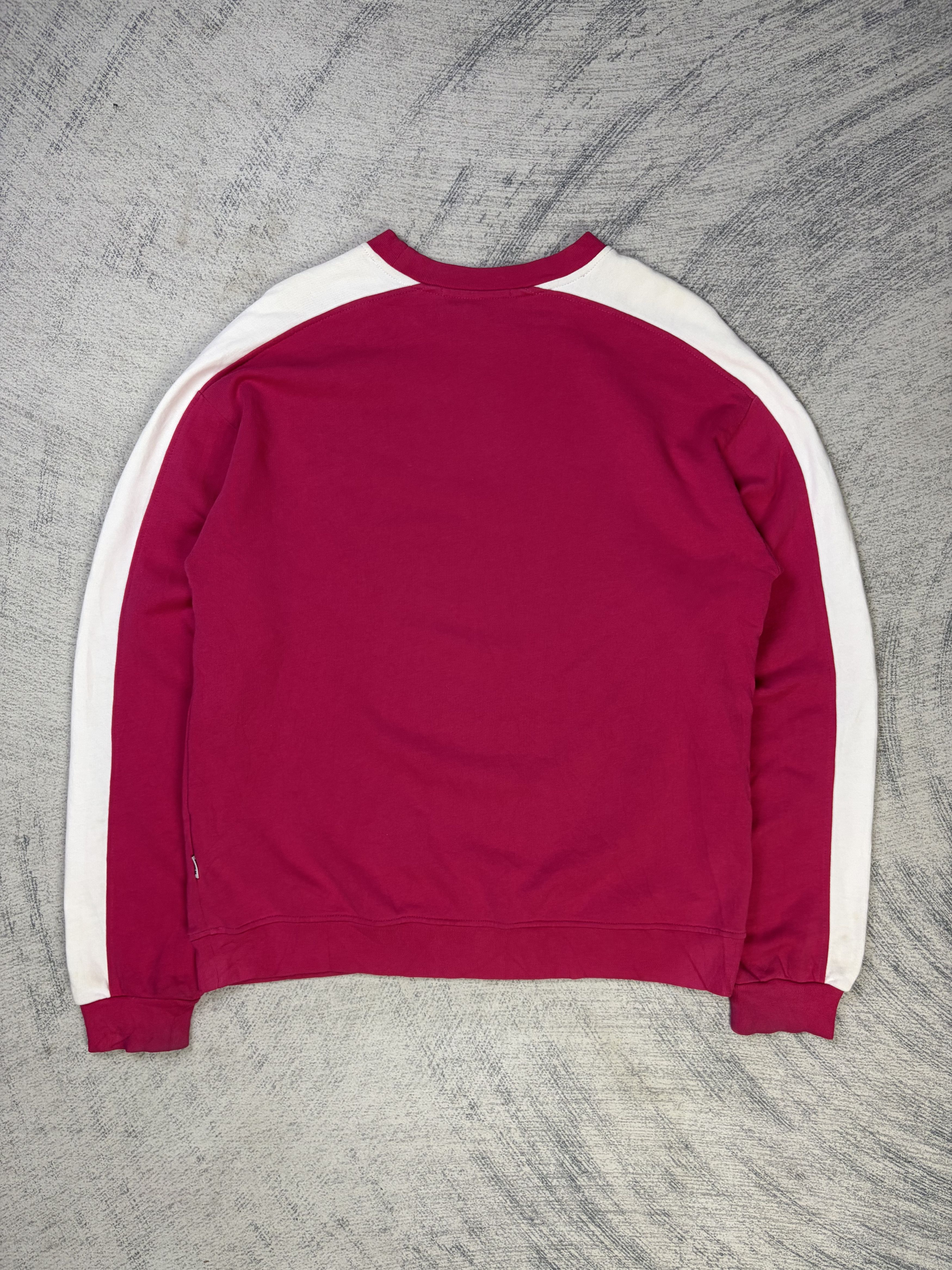MSGM MSGM Pink Sweatshirt Centre Logo Made in Italy Size M / US 6-8 / IT 42-44 - 2 Thumbnail