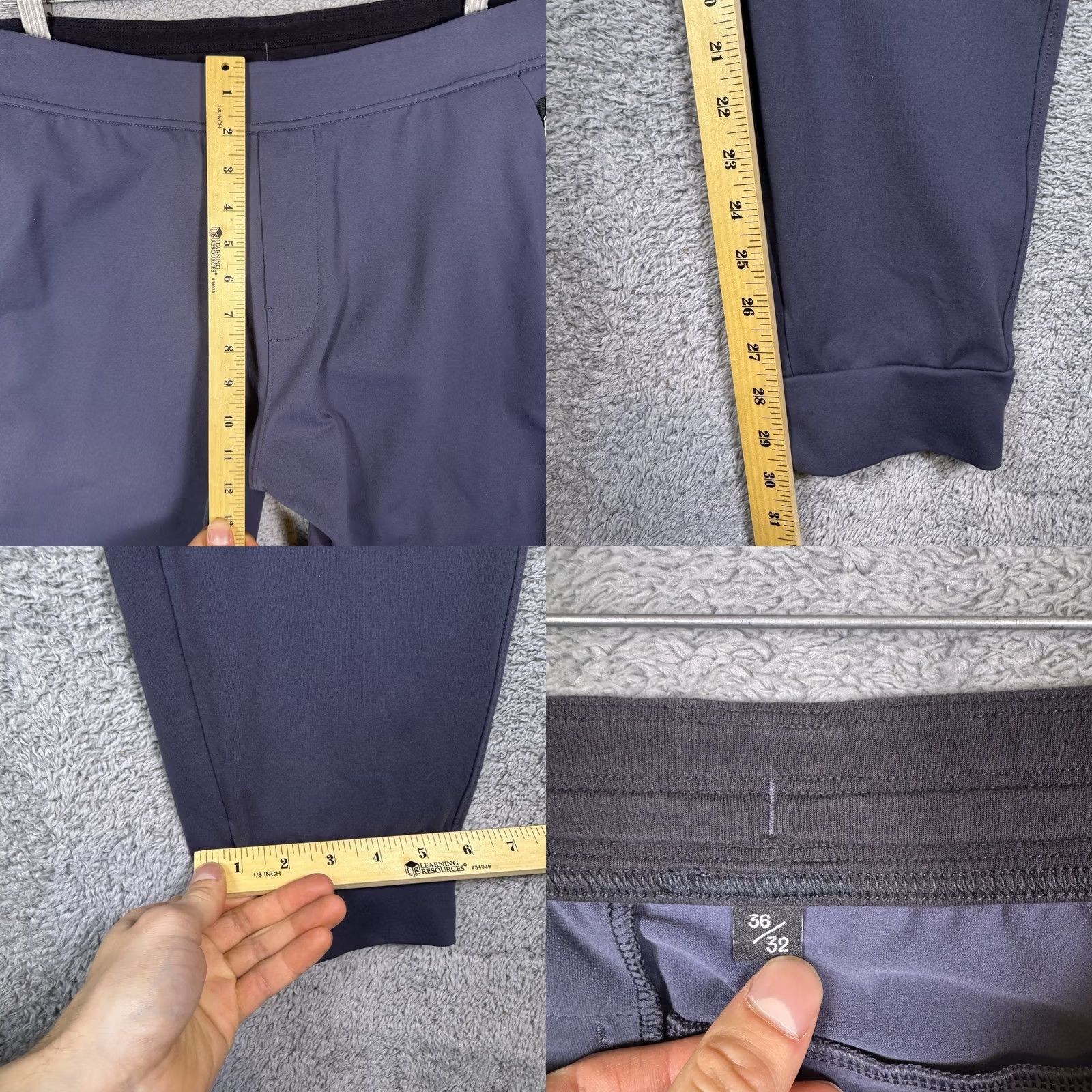 Vintage Public Rec Gamechanger Joggers Mens 36x32 Tech Pants Taper Cuff Blue Size US 36 / EU 52 - 8 Thumbnail