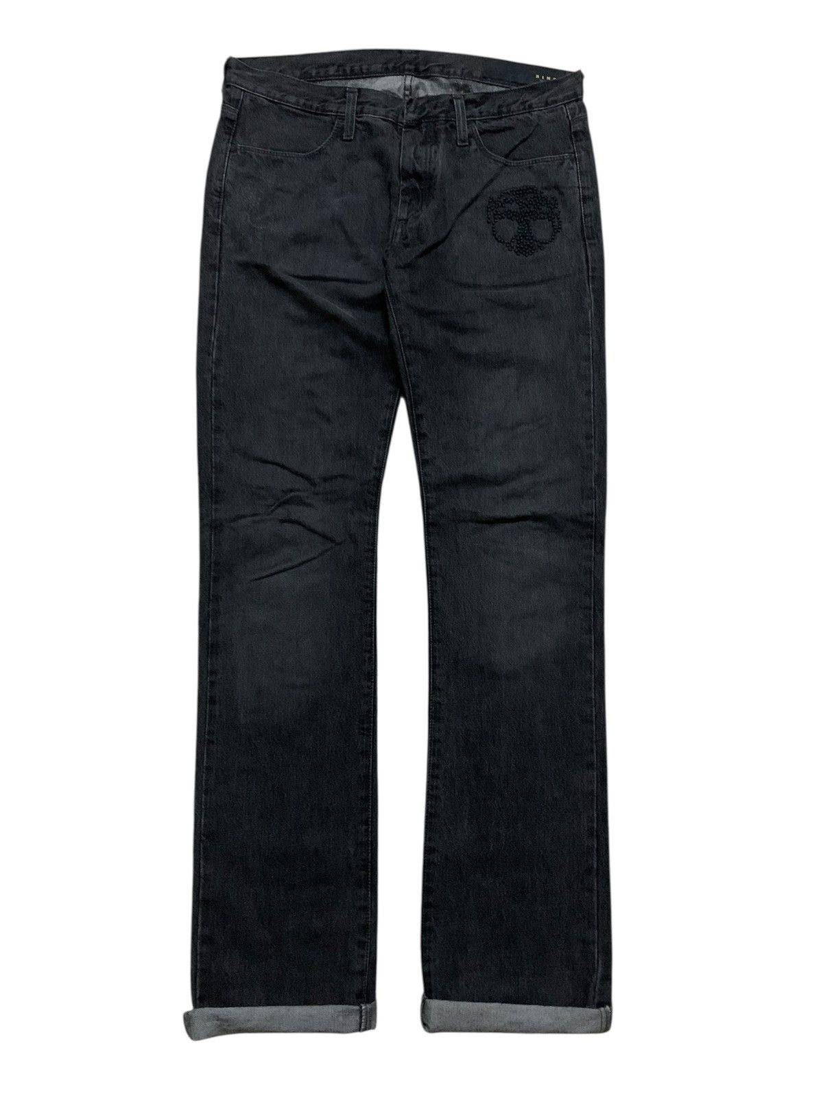 Ring Milano 💥Ring Milano Italy Black Denim Size US 32 / EU 48 - 1 Thumbnail
