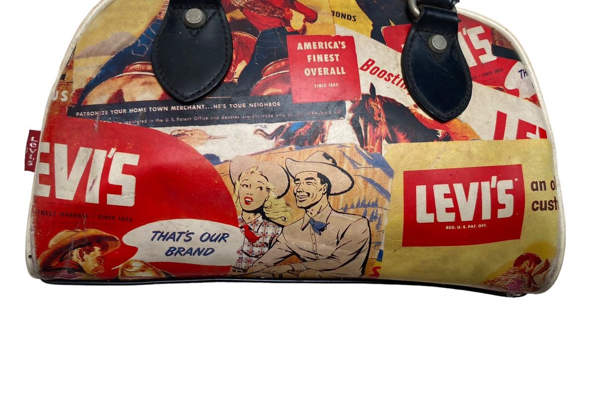 Levi's Vintage Brand Levi’s Saddleman Fullprint Handbag 2000s Size ONE SIZE - 4 Thumbnail