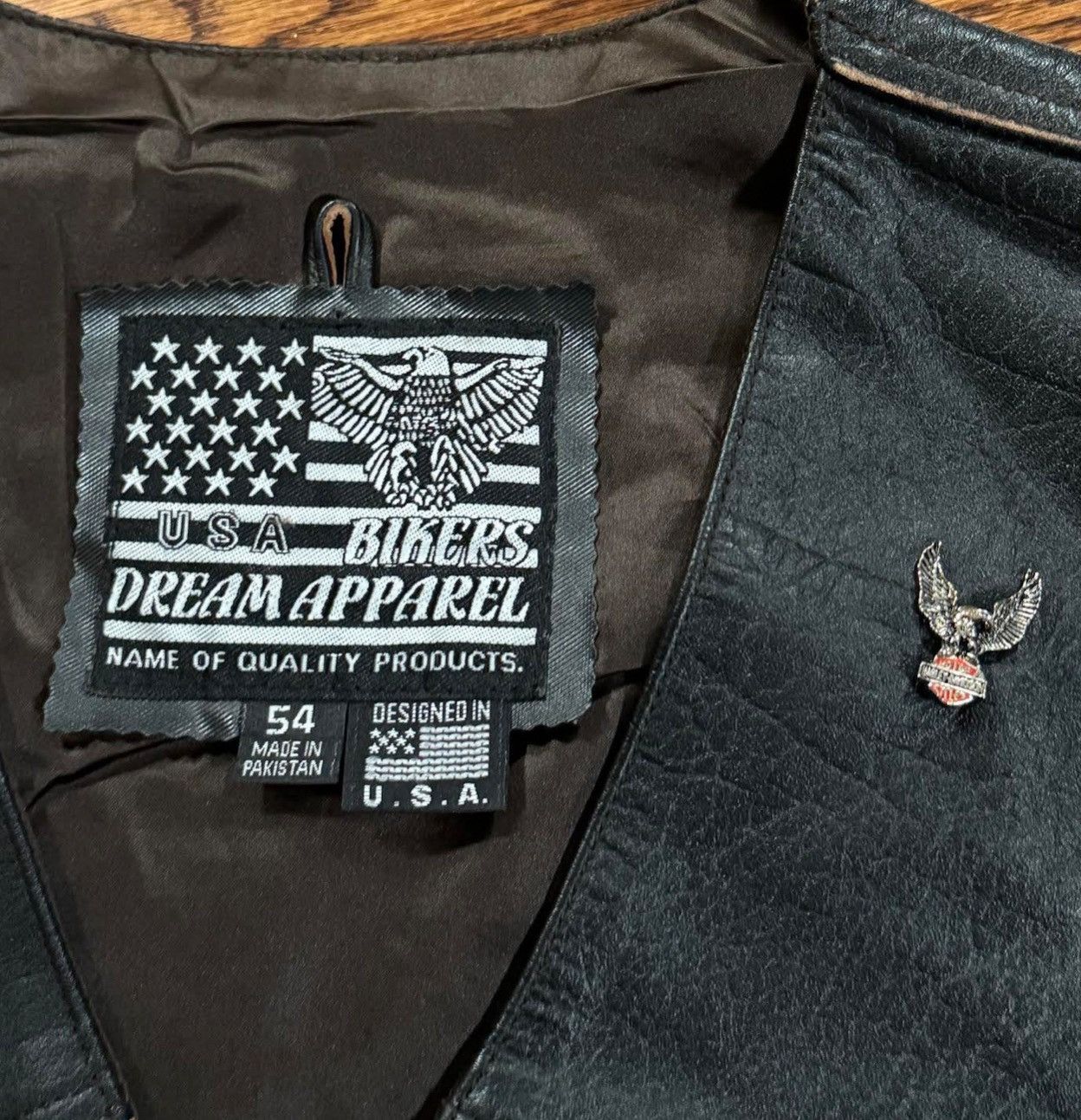 Vintage Vintage USA Bikers Dream Apparel Live To Ride Ride To Live Size US L / EU 52-54 / 3 - 4 Thumbnail