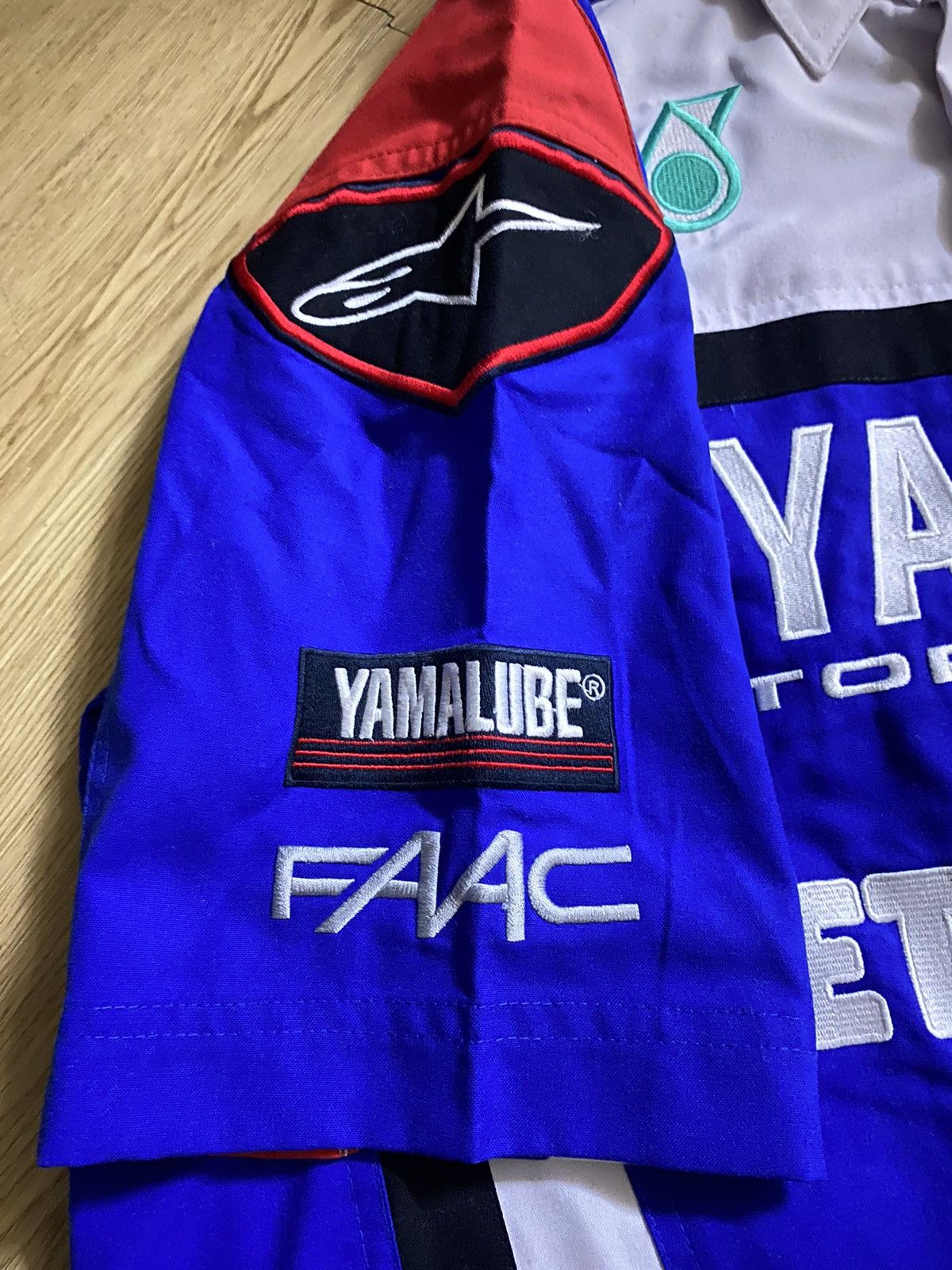 Sports Specialties × Vintage Vintage Yamaha Jorge Lorenzo Racing Shirt Size US L / EU 52-54 / 3 - 4 Thumbnail