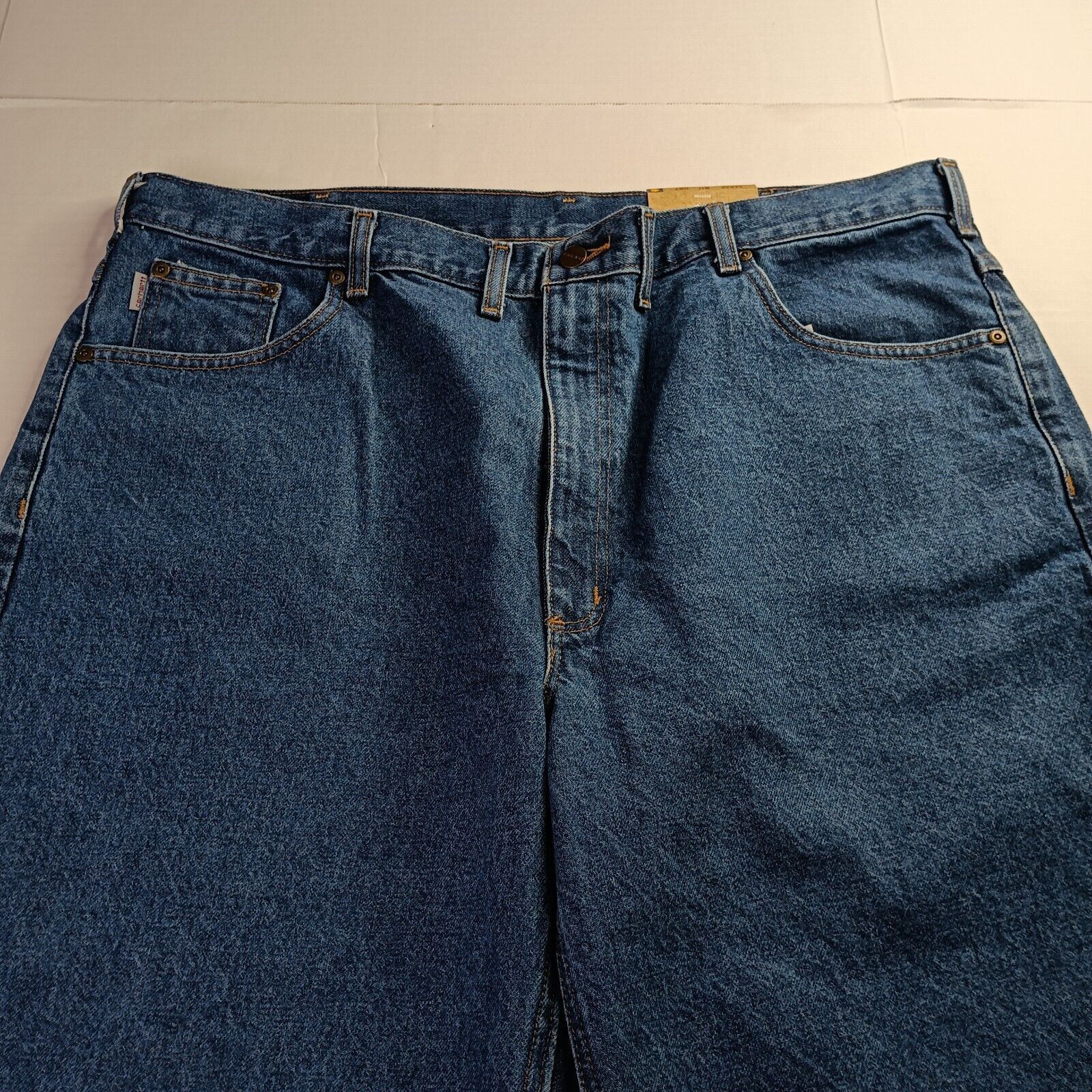 Carhartt Carhartt Jeans Men's Size 44x32 Blue Tapered Leg Relaxed Fit Size US 44 / EU 60 - 4 Thumbnail
