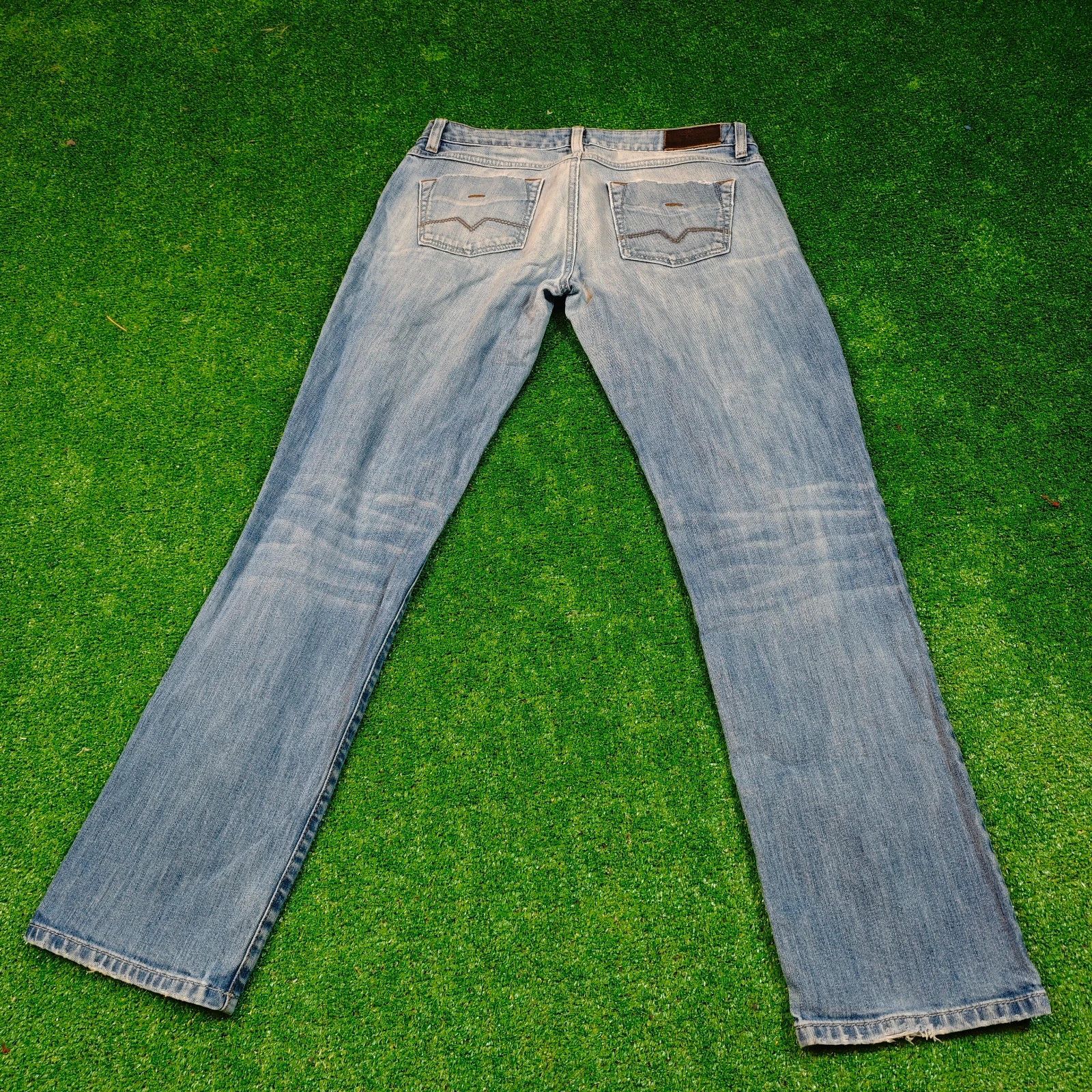 Hugo Boss Hugo Boss Jeans Womens 30 Straight zip fly blue light Size 30" / US 8 / IT 44 - 2 Thumbnail