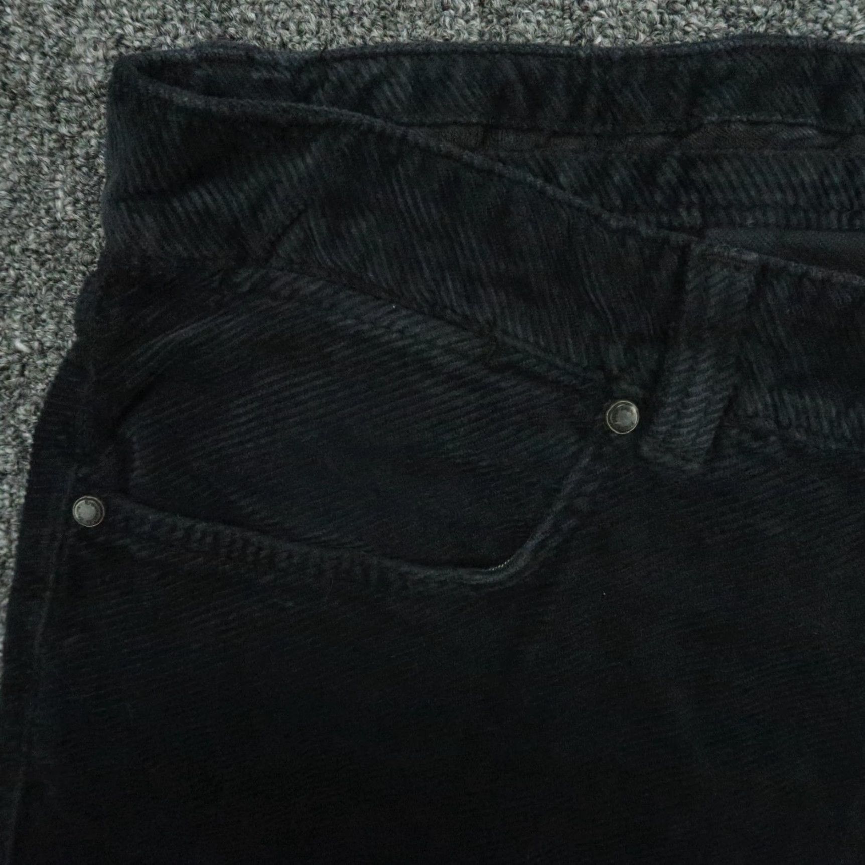 Ermenegildo Zegna Ermenegildo Zegna Pants Mens 36x28 Blue Corduroy Chino Trouser Italy Size US 36 / EU 52 - 3 Thumbnail