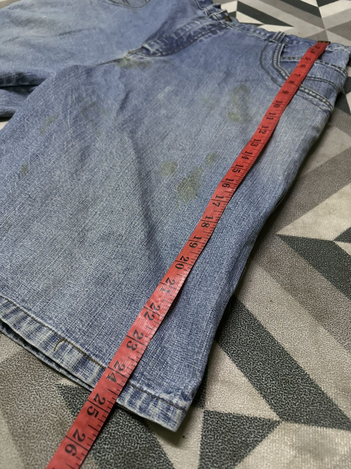Tommy Hilfiger Vintage 90s Tommy hilfiger carpanter baggy denim short Size US 36 / EU 52 - 10 Thumbnail