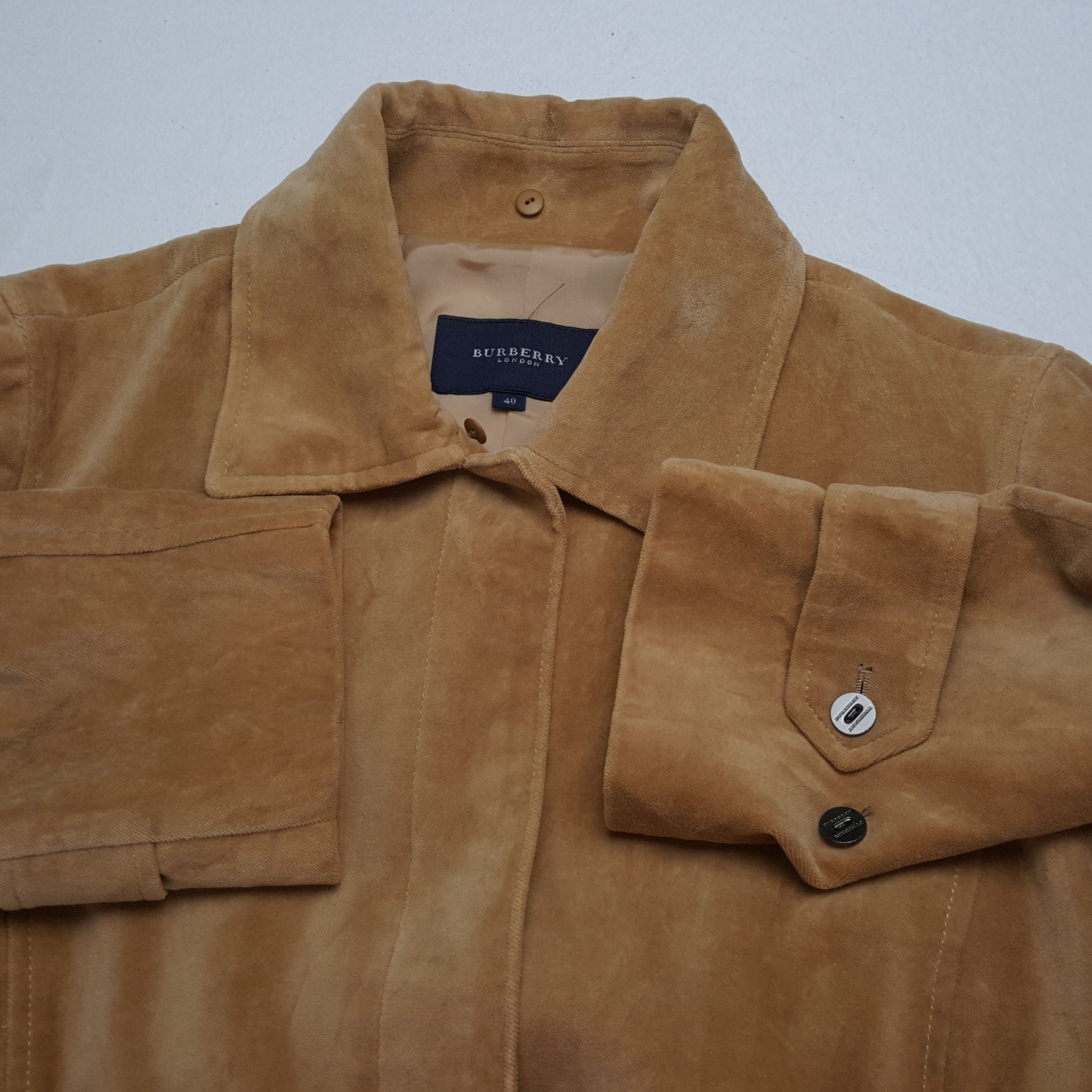 Burberry × Vintage Vintage BURBERRY LONDON Fashion Brand Jacket Size S / US 4 / IT 40 - 10 Thumbnail