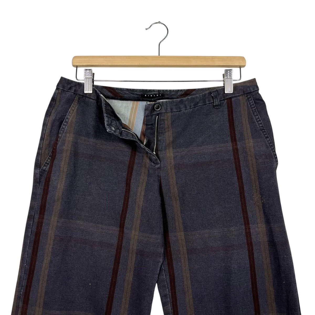 Sisley Vintage Sisley Checkered Pants Size US 32 / EU 48 - 11 Thumbnail