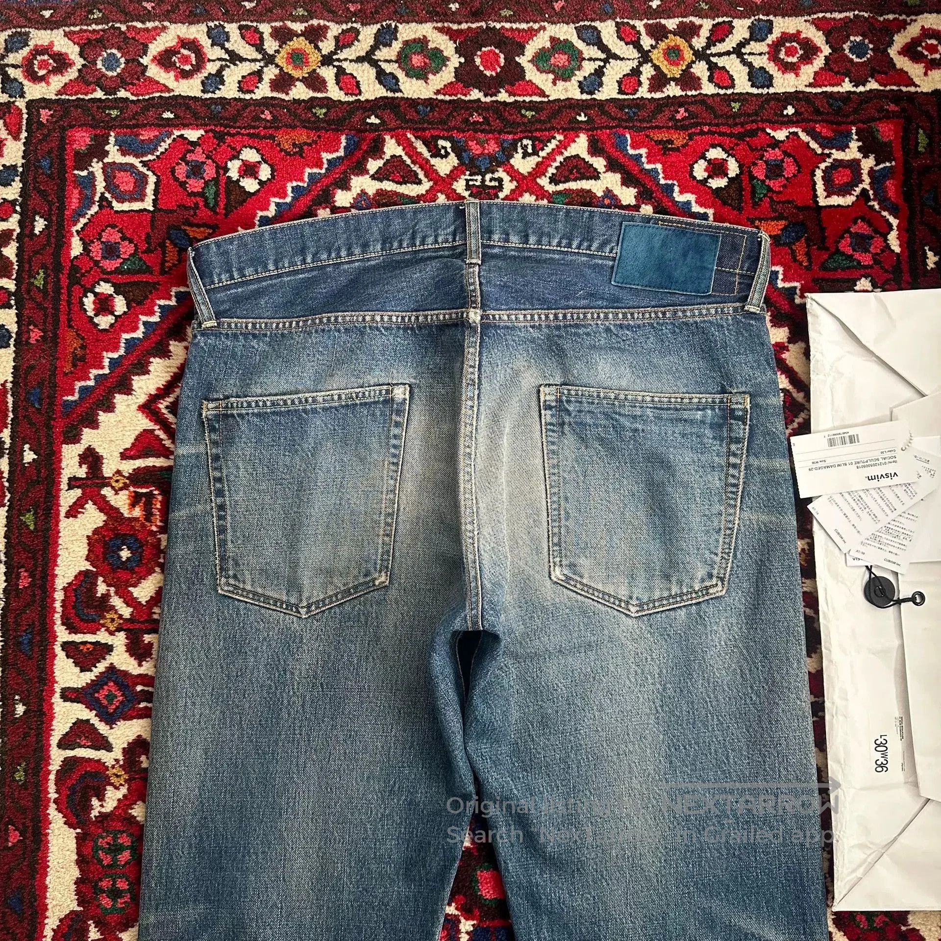 Visvim Visvim 21AW 01.2D29 Wash Denim Pants. Size US 36 / EU 52 - 4 Thumbnail