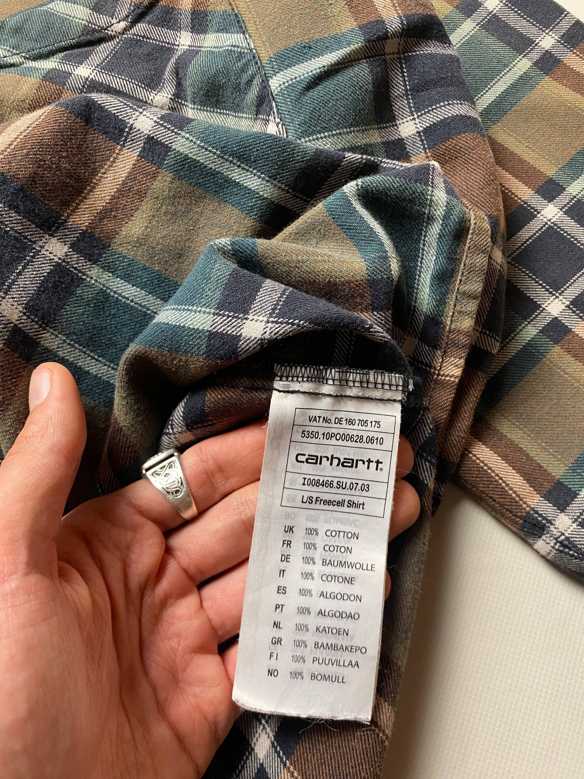 Carhartt Vintage Carhartt Shirts Button Ups Size US L / EU 52-54 / 3 - 5 Thumbnail