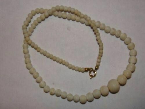 Designer Lovely Graduated Smooth Angel Skin Coral Beaded Necklace Size ONE SIZE - 5 Thumbnail