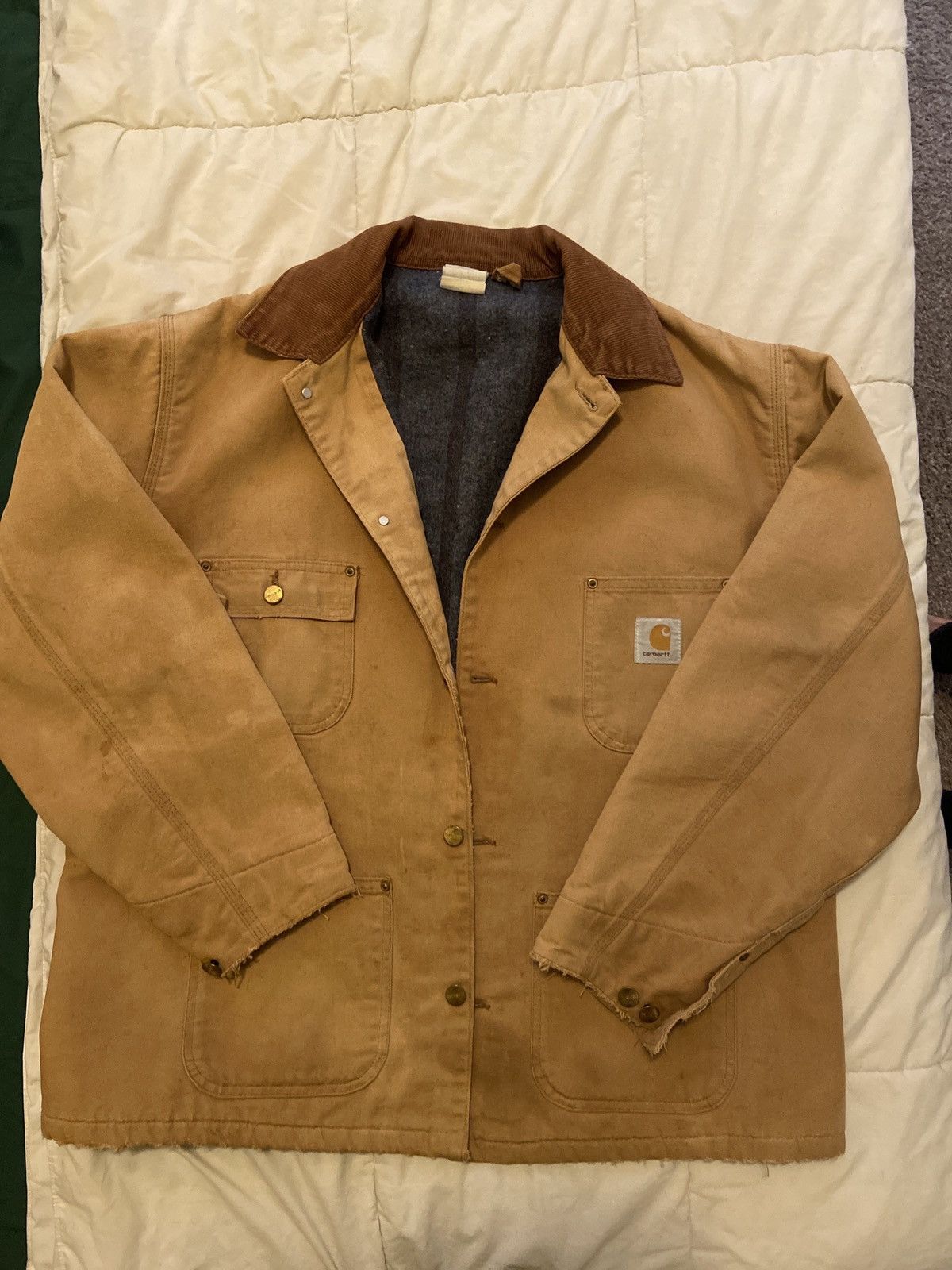 Carhartt Vintage Carhartt Detroit Jacket Size US L / EU 52-54 / 3 - 1 Thumbnail