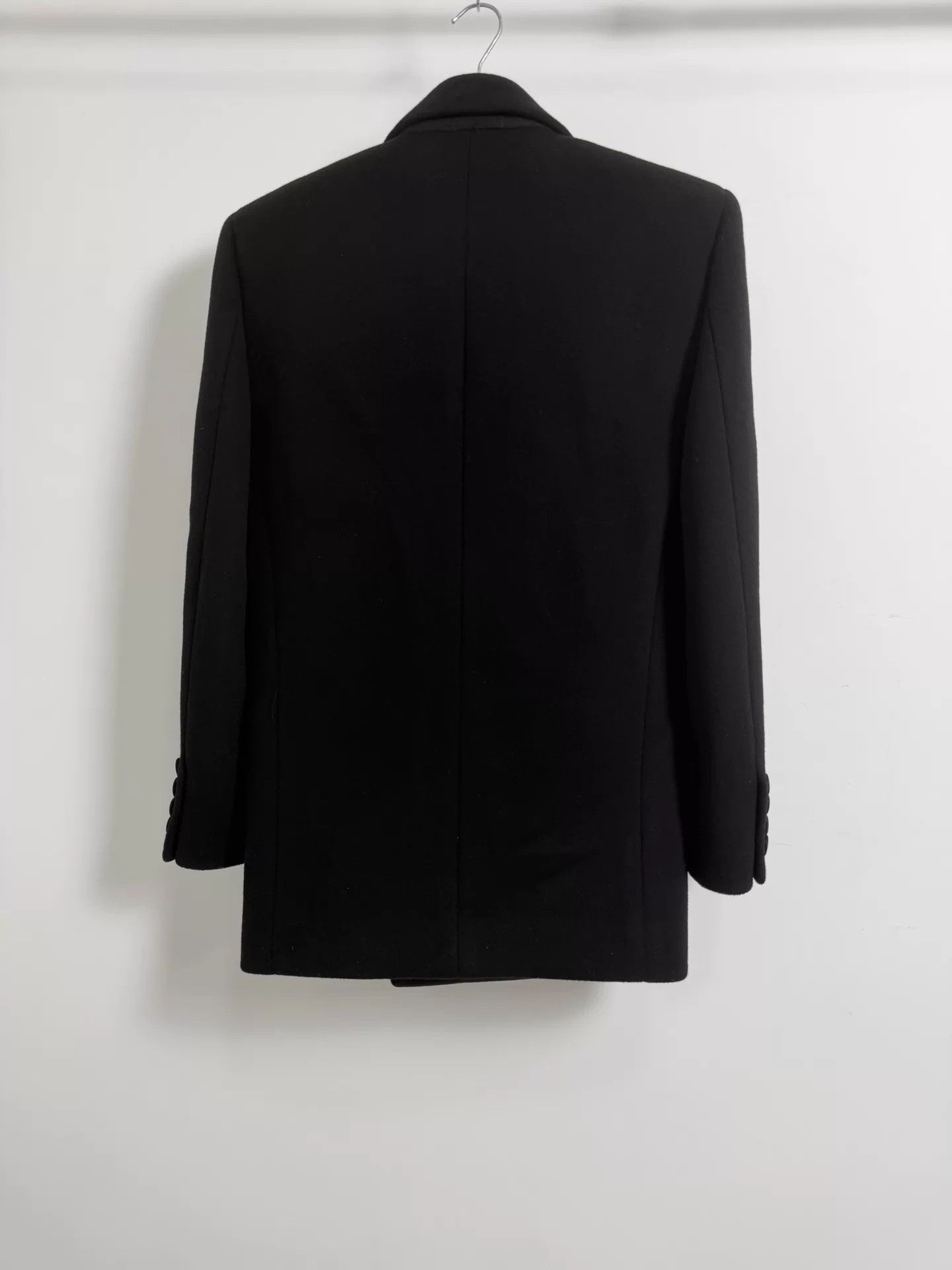 Saint Laurent Paris Saint Laurent SLP23FW Black DB Wide-Shoulder Tux 44 Size 44R - 2 Thumbnail
