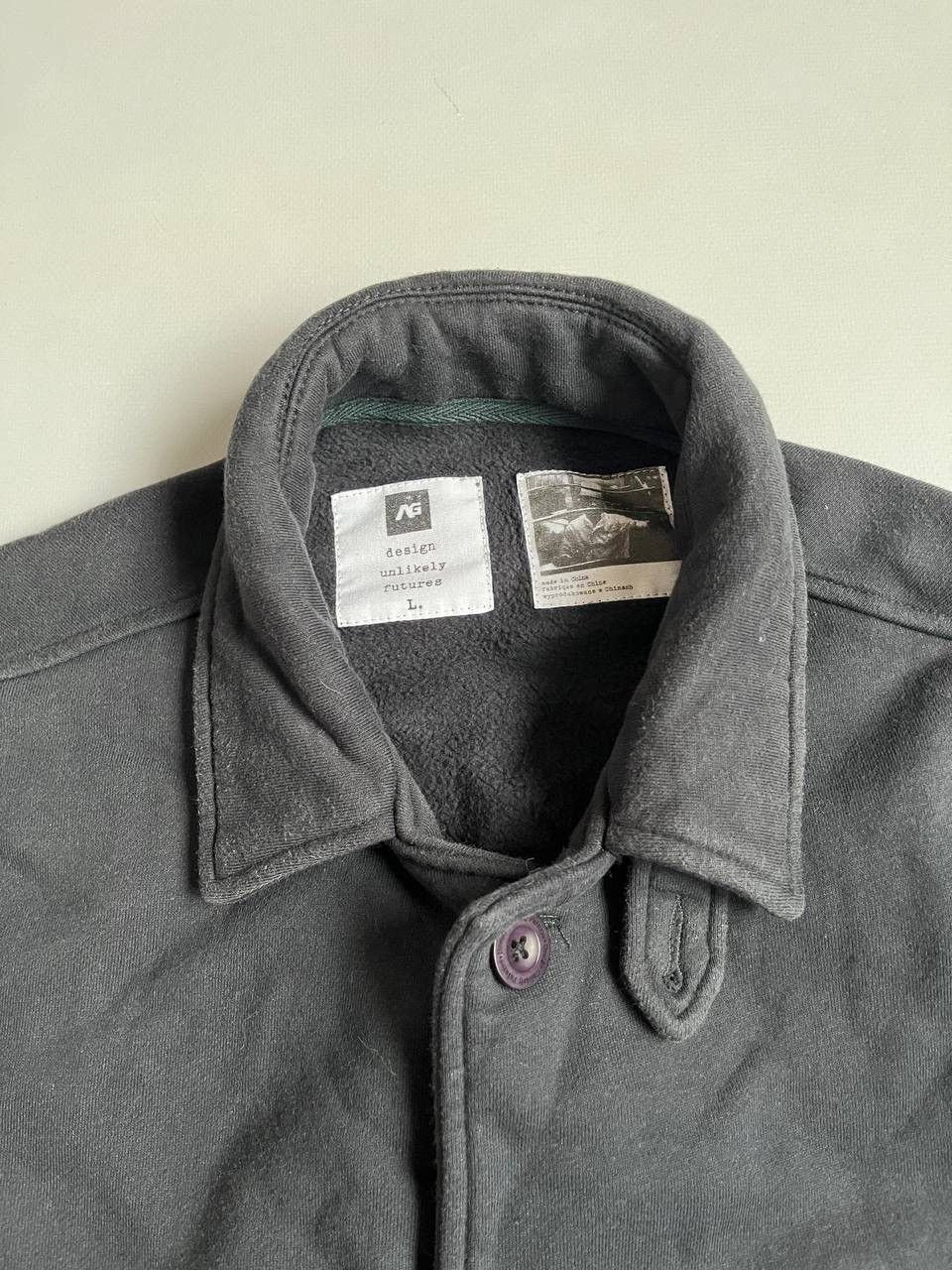 Analog × Vintage Vintage Analog Men Blue Navy Faded Cotton Coat Size US L / EU 52-54 / 3 - 4 Thumbnail