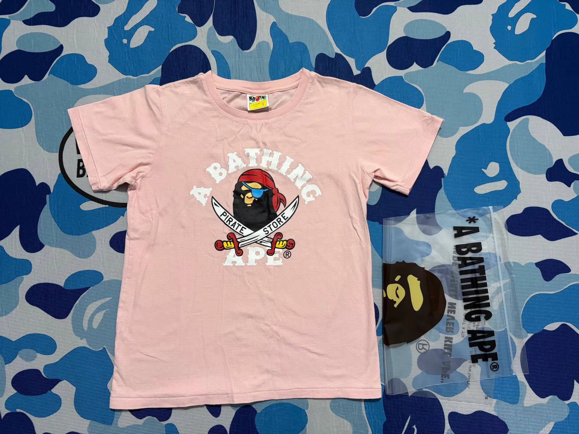 Bape BAPE LADIES Pirate Store Short Sleeve Tee Size US S / EU 44-46 / 1 - 1 Thumbnail
