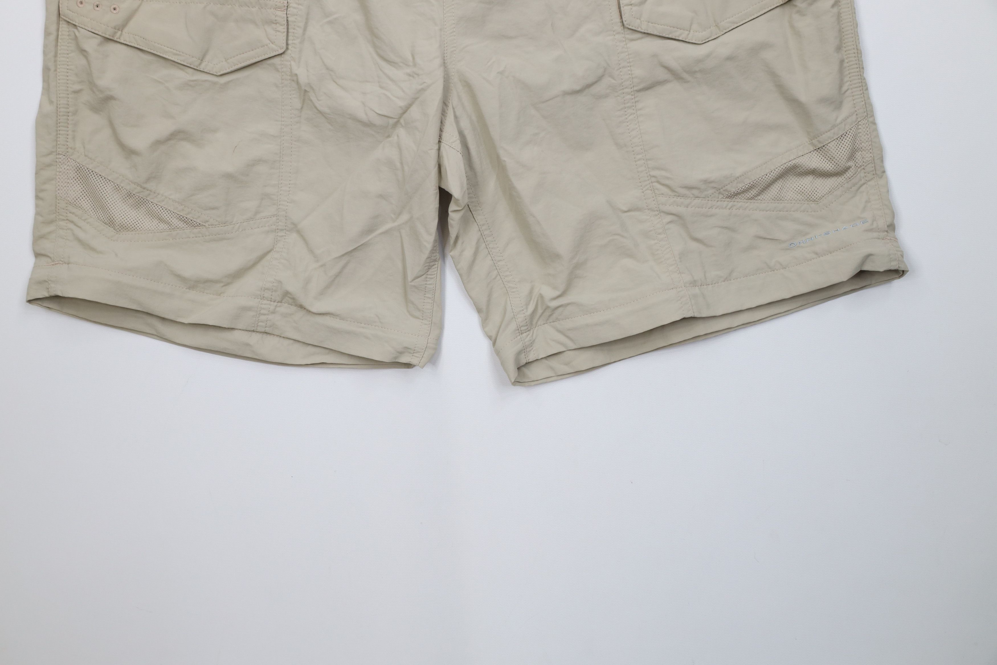Columbia Vintage Y2K Columbia PFG Lined Above Knee Cargo Shorts Size US 36 / EU 52 - 4 Thumbnail