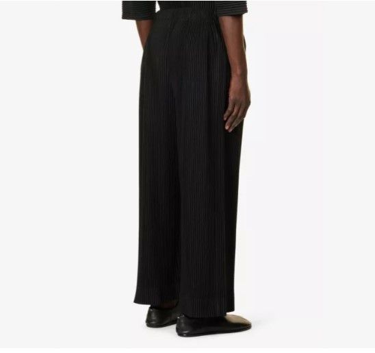 Homme Plisse Issey Miyake HOMME PLISSE ISSEY MIYAKE Pleated straight-leg regular-fit Size US 33 - 3 Thumbnail