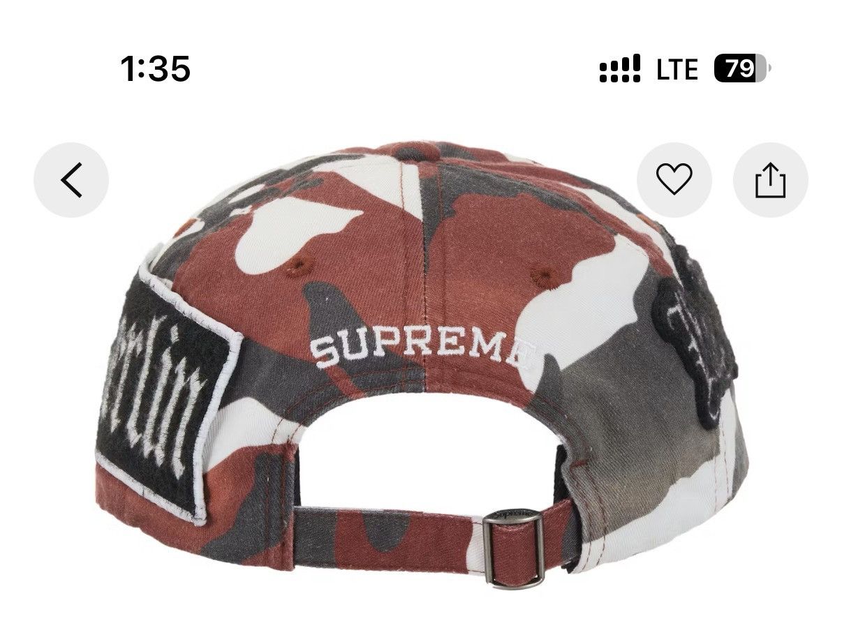 Supreme City Patches 6-Panel hat Size ONE SIZE - 4 Thumbnail