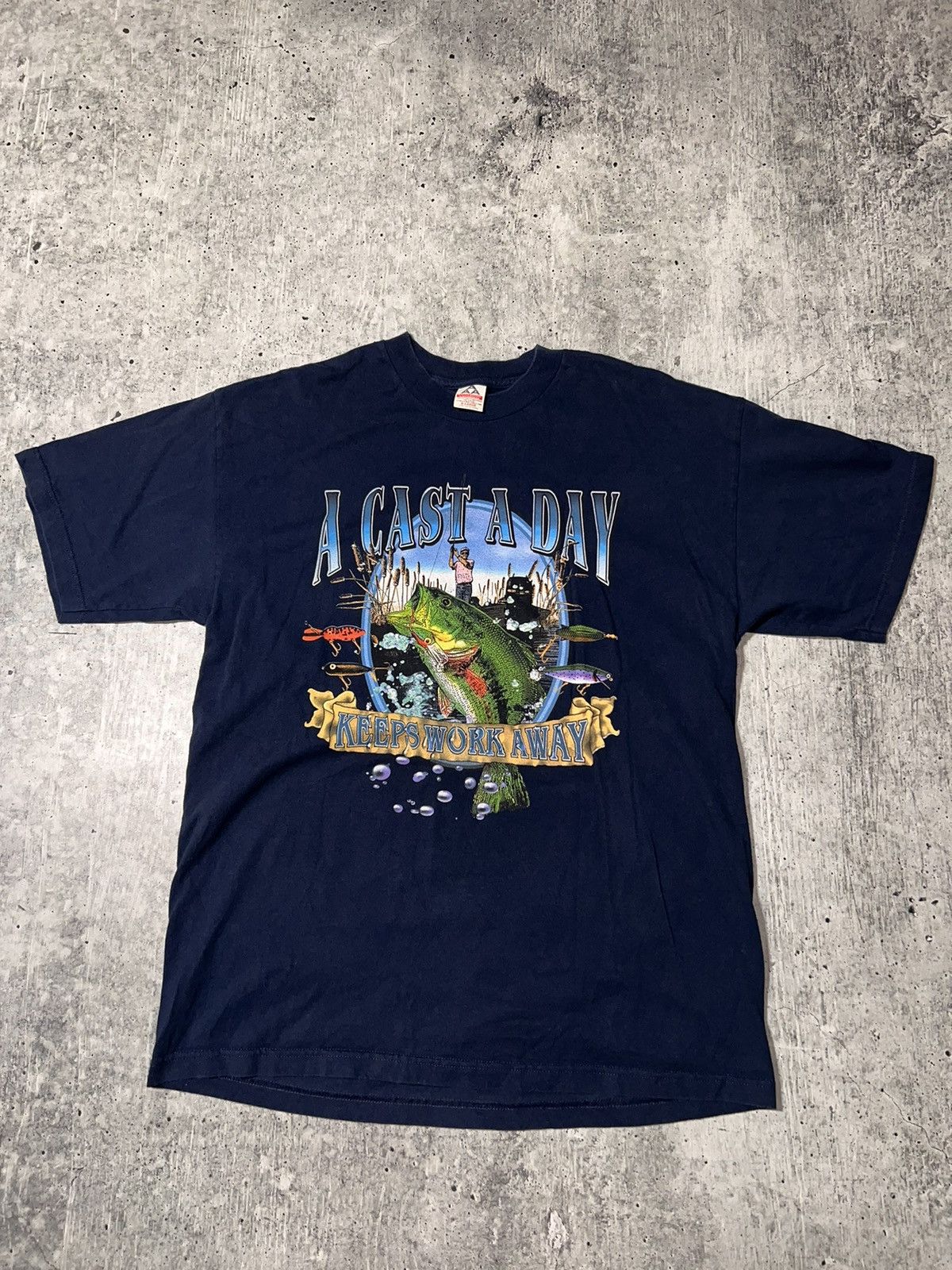 Vintage Vintage Y2K Funny Saying Graphic Tee Size US XL / EU 56 / 4 - 1 Thumbnail