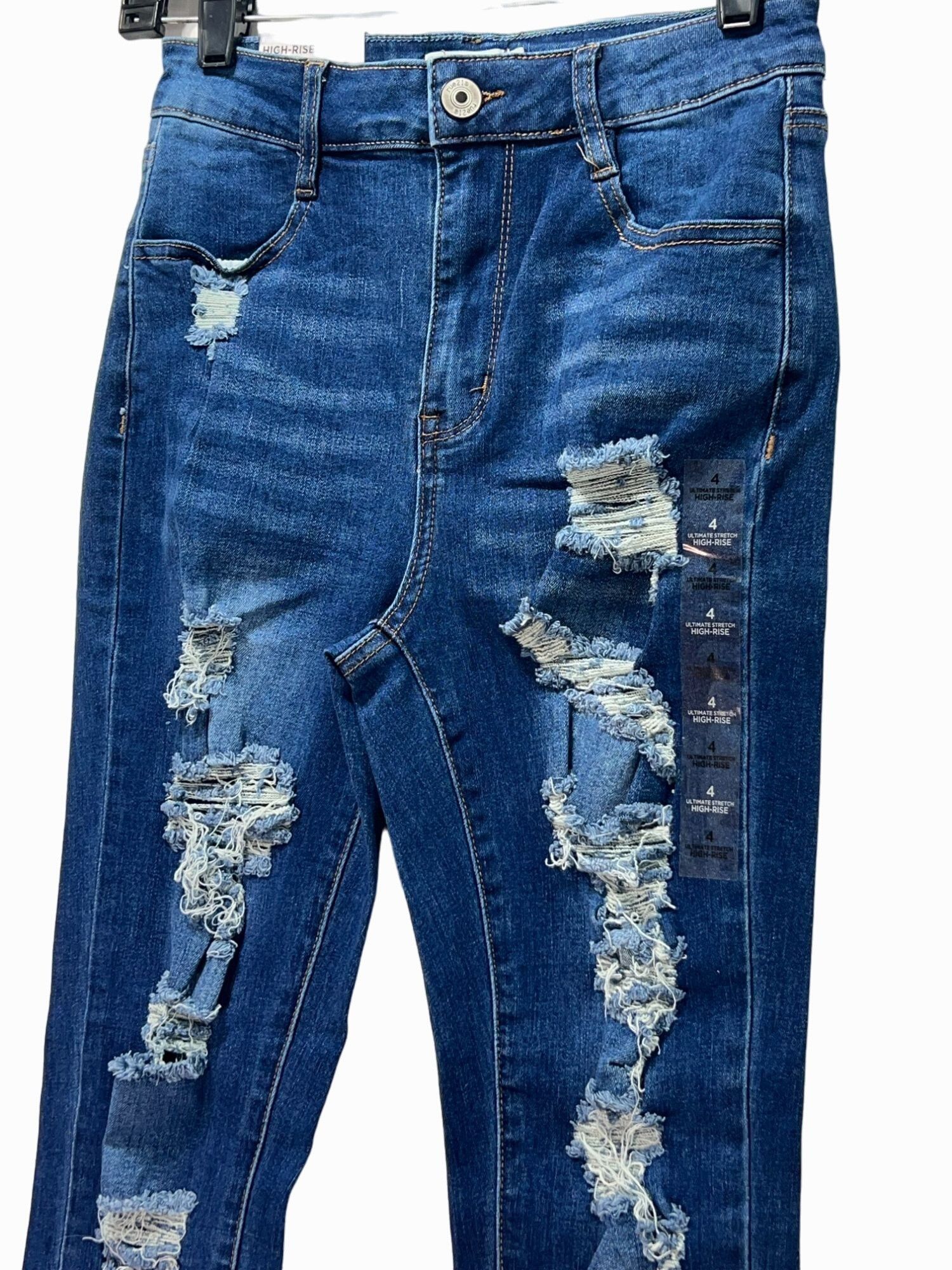 rue21 Rue 21 - Women's Ultimate Stretch High-Rise Skinny Jeans Dis Size 27" / US 4 / IT 40 - 15 Thumbnail