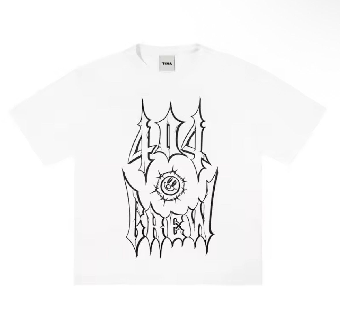 Japanese Brand Streetwear Y2K Creative Swag Crew Sketch T-Shirt Size US M / EU 48-50 / 2 - 1 Thumbnail