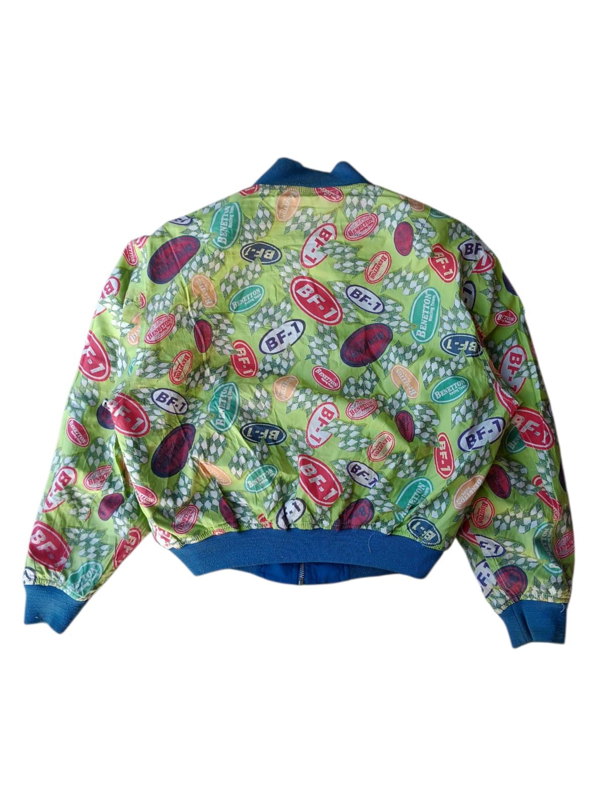 Benetton 90's Benetton F1 Racing Team special race reversible jacket Size US L / EU 52-54 / 3 - 2 Thumbnail