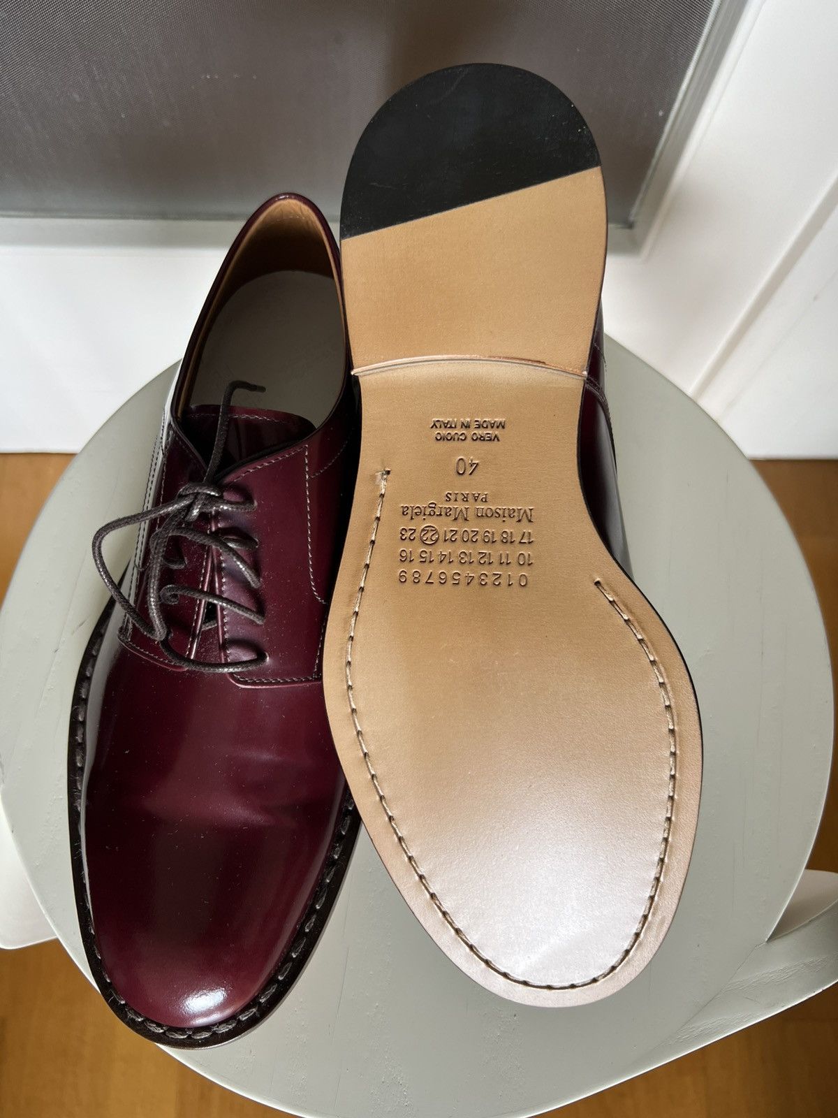 Maison Margiela Maison Margiela Formal Leather Shoes Size EU40 / US 7 Size US 7 / EU 40 - 5 Thumbnail