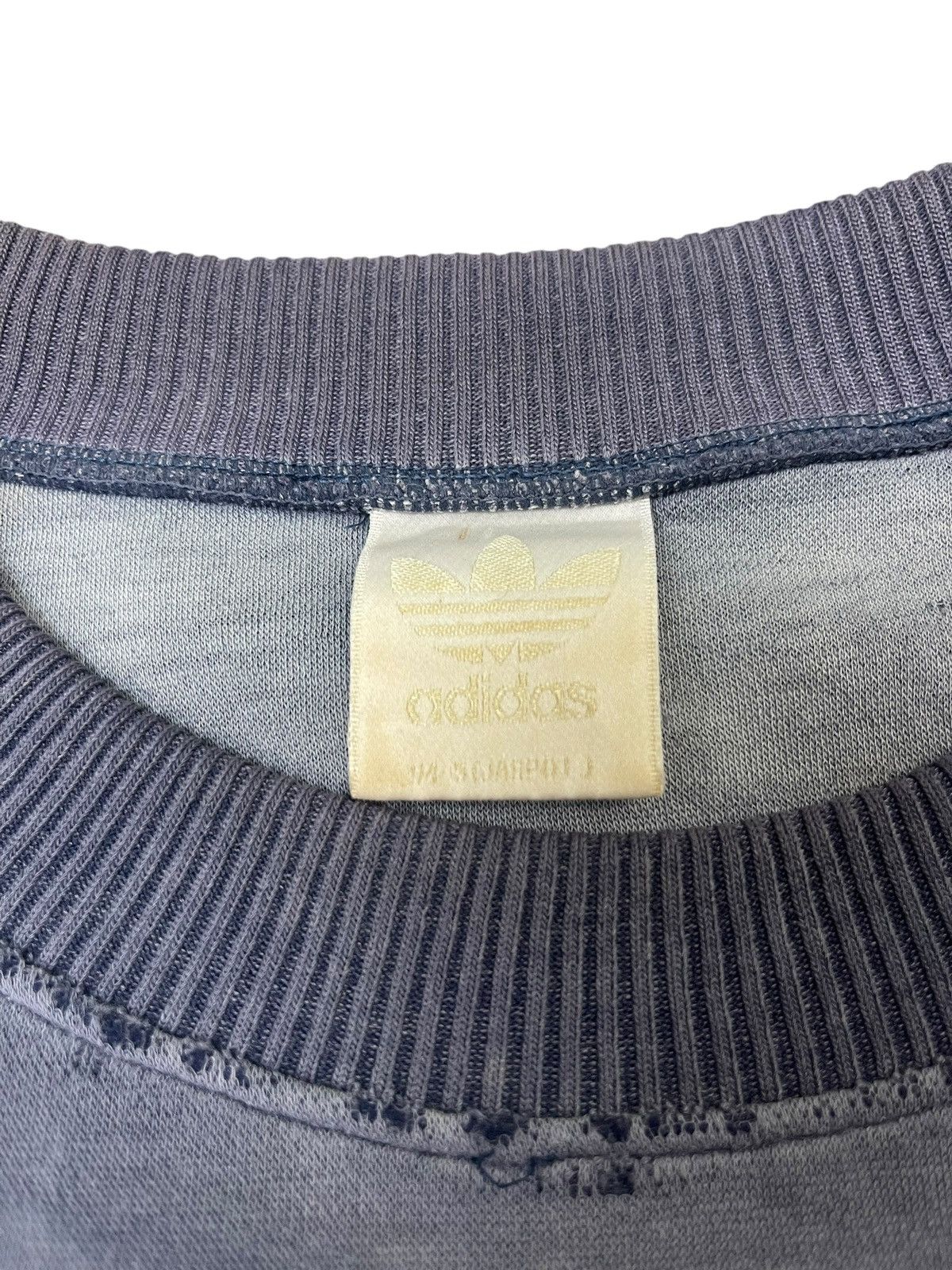 Adidas Vintage Adidas Faded Distressed Sweatshirt Streetwear Size US L / EU 52-54 / 3 - 11 Thumbnail