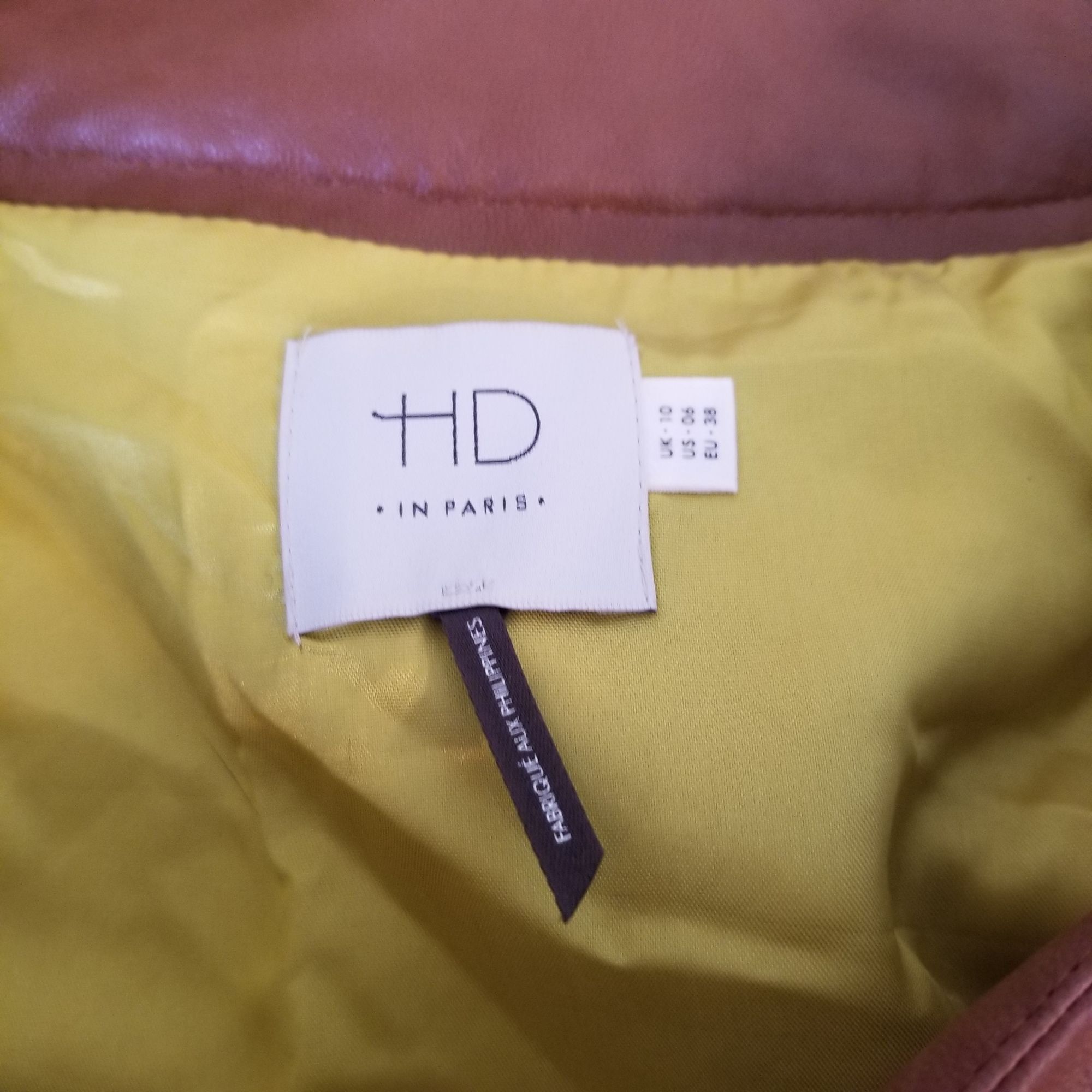Anthropologie Anthropologie HD in Paris 6 Lemon Yellow Petal Skirt Mini Qu Size 28" / US 6 / IT 42 - 4 Thumbnail