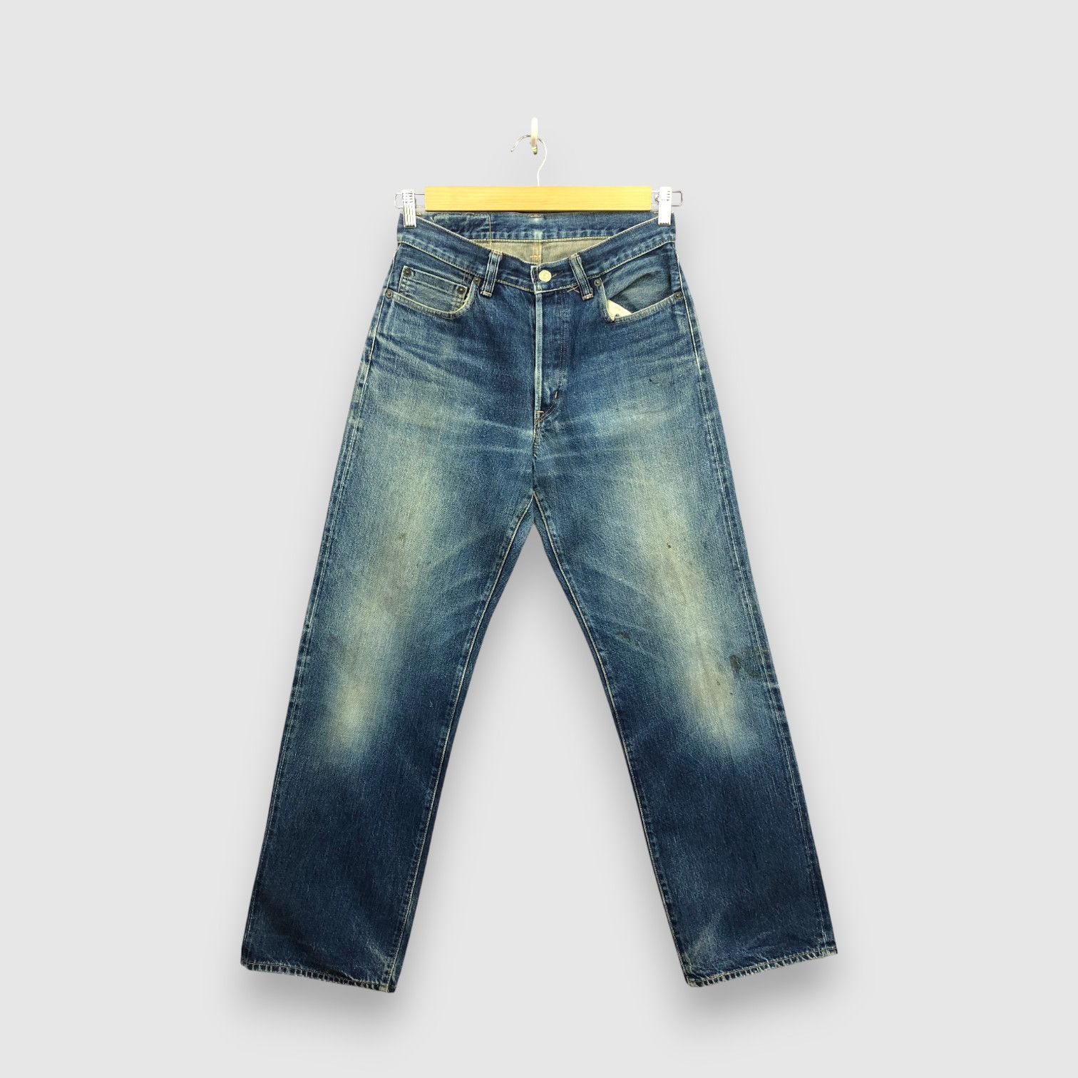 HOLLYWOOD RANCH MARKET Hollywood Ranch Market Selvedge Jeans HRM Redline Denim Size US 30 / EU 46 - 1 Thumbnail