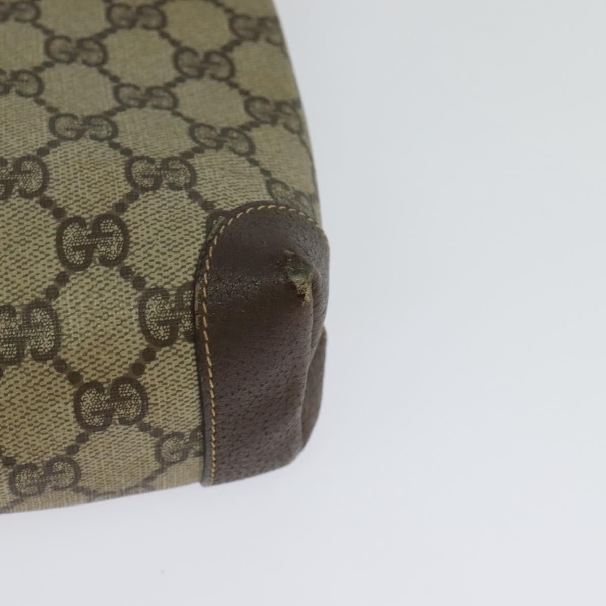 Gucci GUCCI GG Supreme Shoulder Bag Pvc Beige Gold Size ONE SIZE - 16 Thumbnail