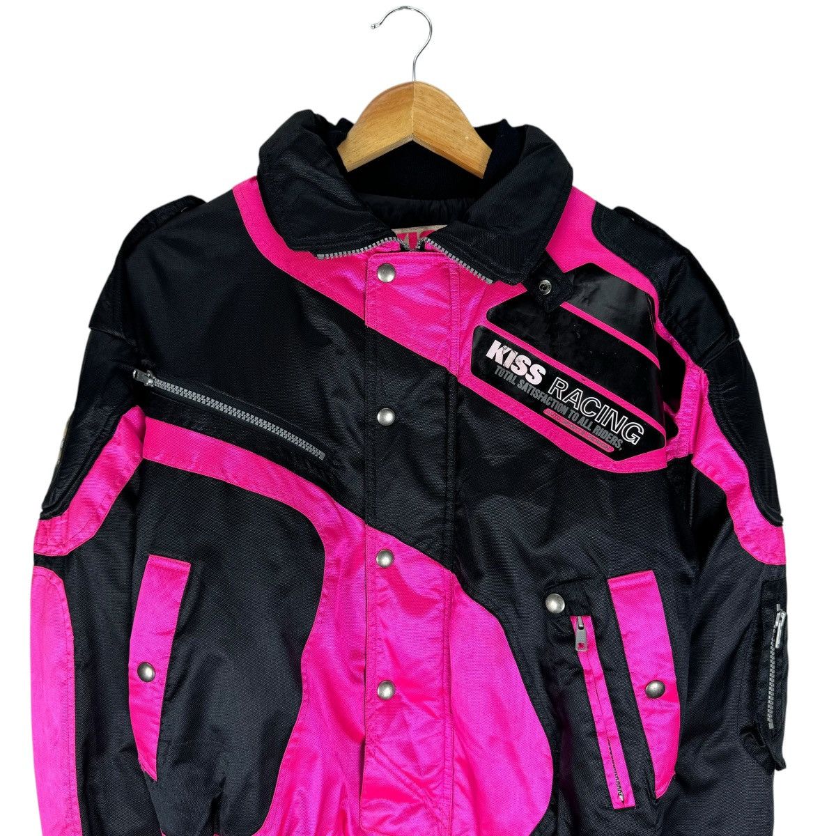 KISS 🌟KISS RACING MOTORCYCLE RACING TEAM JACKET Size US M / EU 48-50 / 2 - 4 Thumbnail