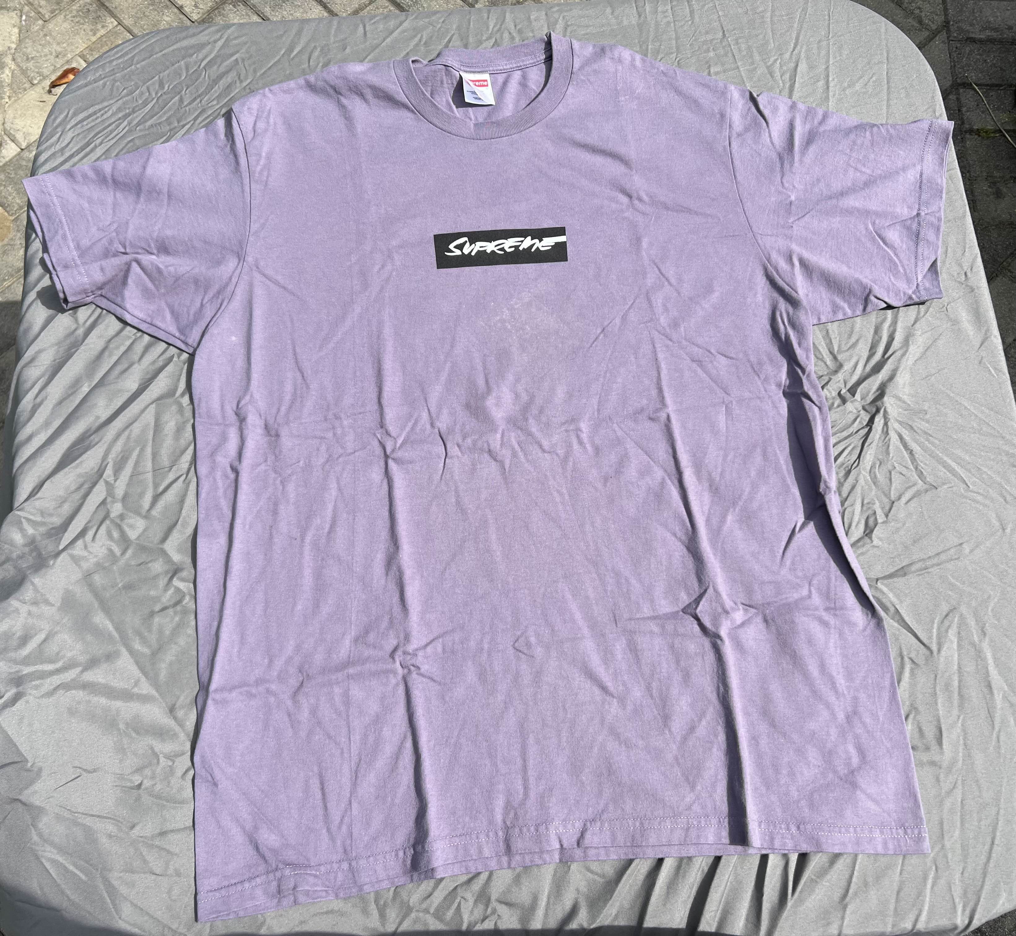Supreme Box Logo L/S Tee M パープル Supreme Box Logo L/S Tee Purple Men's - FW20 - US