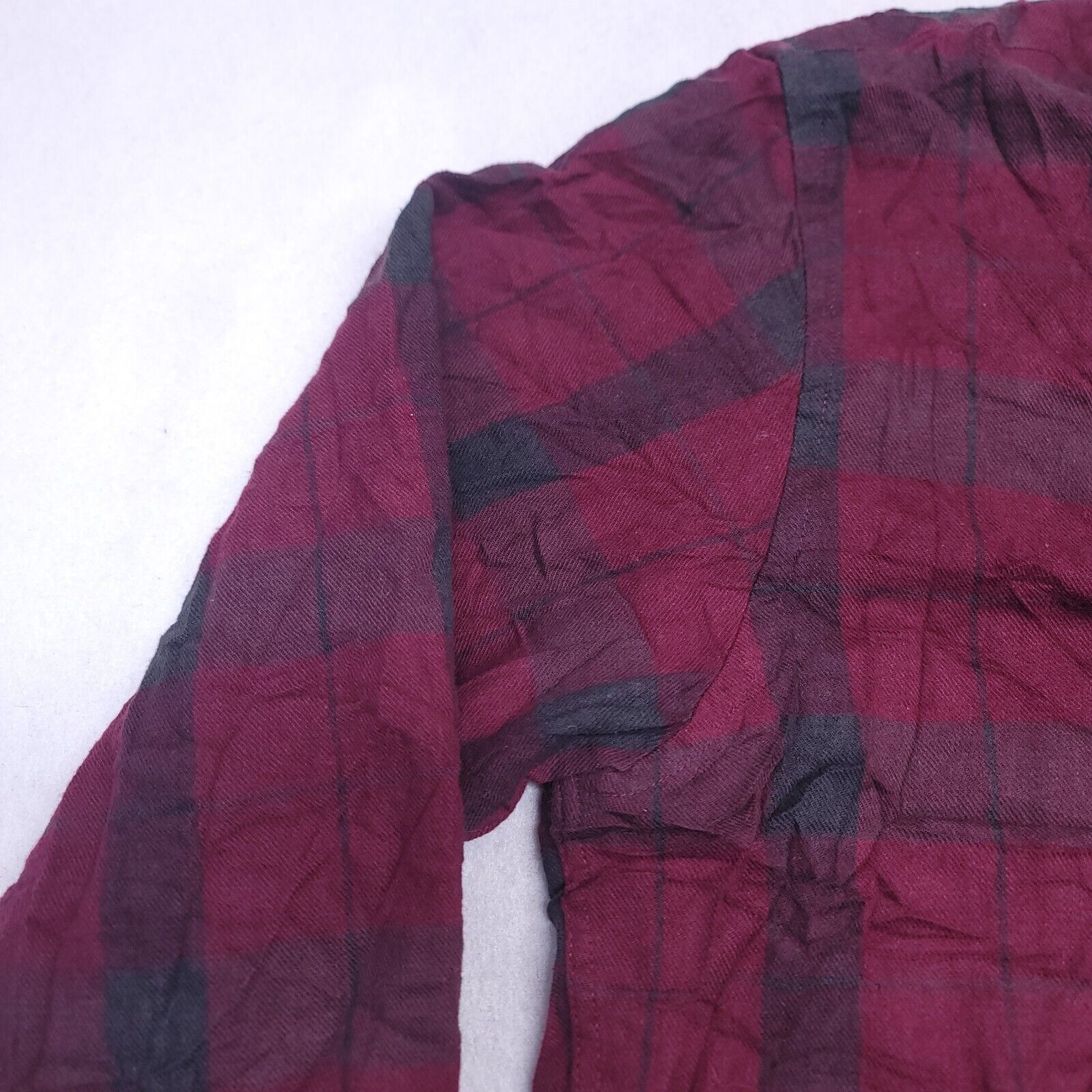 Saddlebred Saddlebred Tartan Flannel Button Up Shirt Mens Size S Red Size US S / EU 44-46 / 1 - 4 Thumbnail