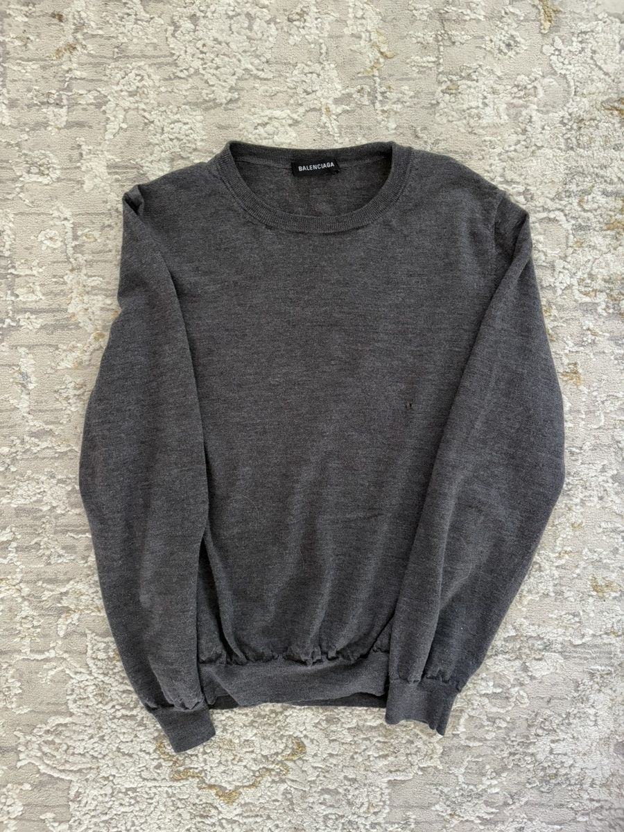 Balenciaga Balenciaga BB Knit Sweater Size US XL / EU 56 / 4 - 2 Thumbnail