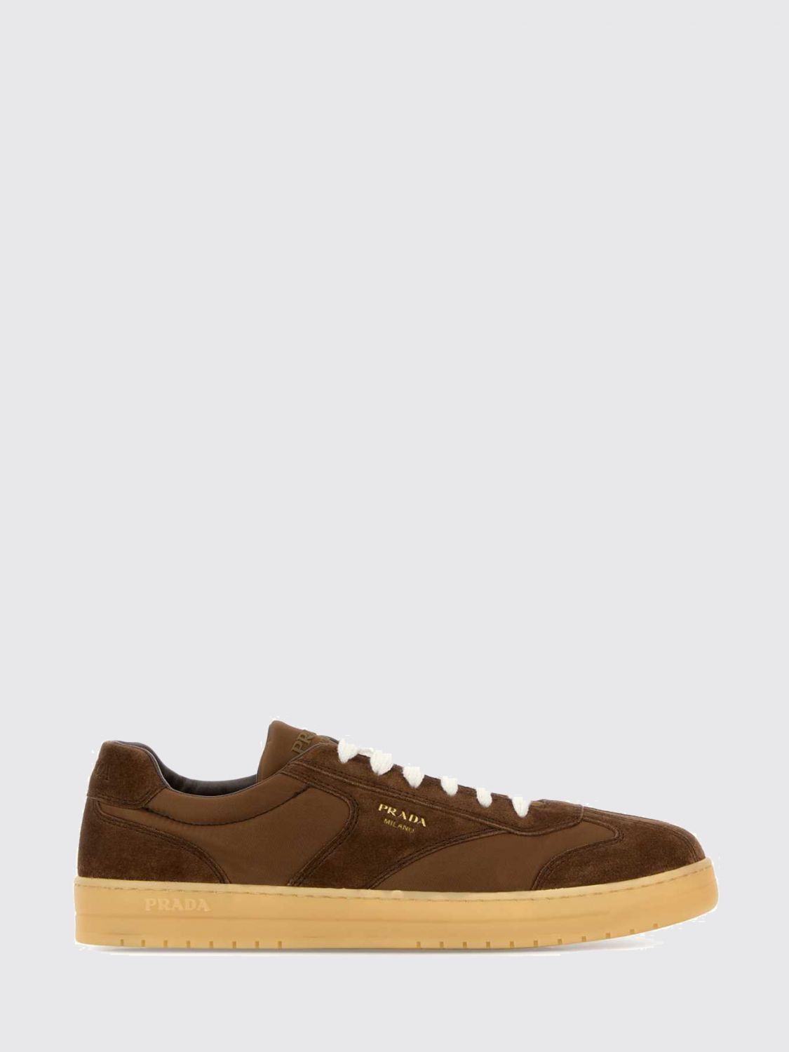 Prada Prada Sneakers Men Brown Size US 9.5 / EU 42-43 - 1 Preview