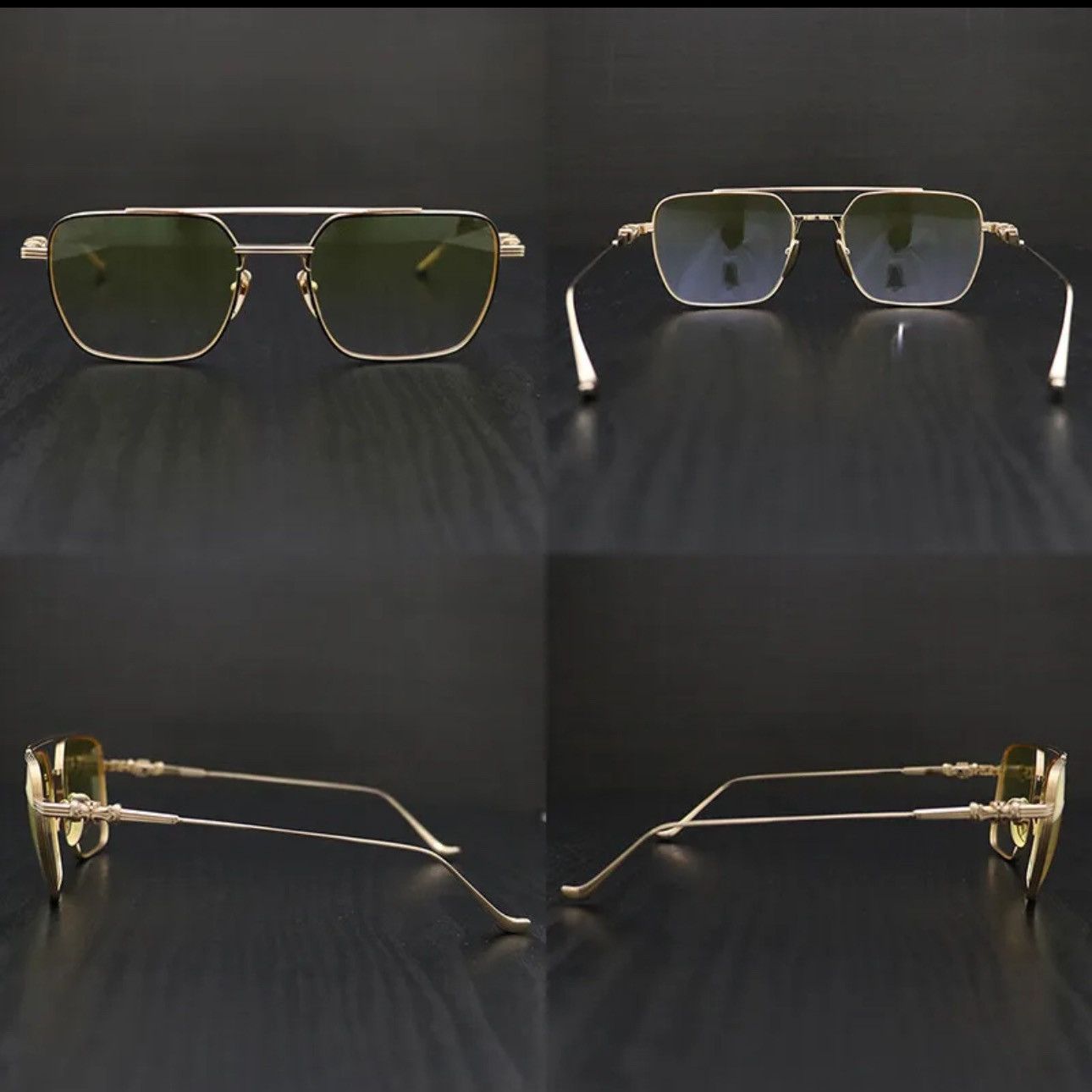 Chrome Hearts Chrome Hearts CH Magnum II Rose Gold Sunglasses O/S Size ONE SIZE - 2 Thumbnail