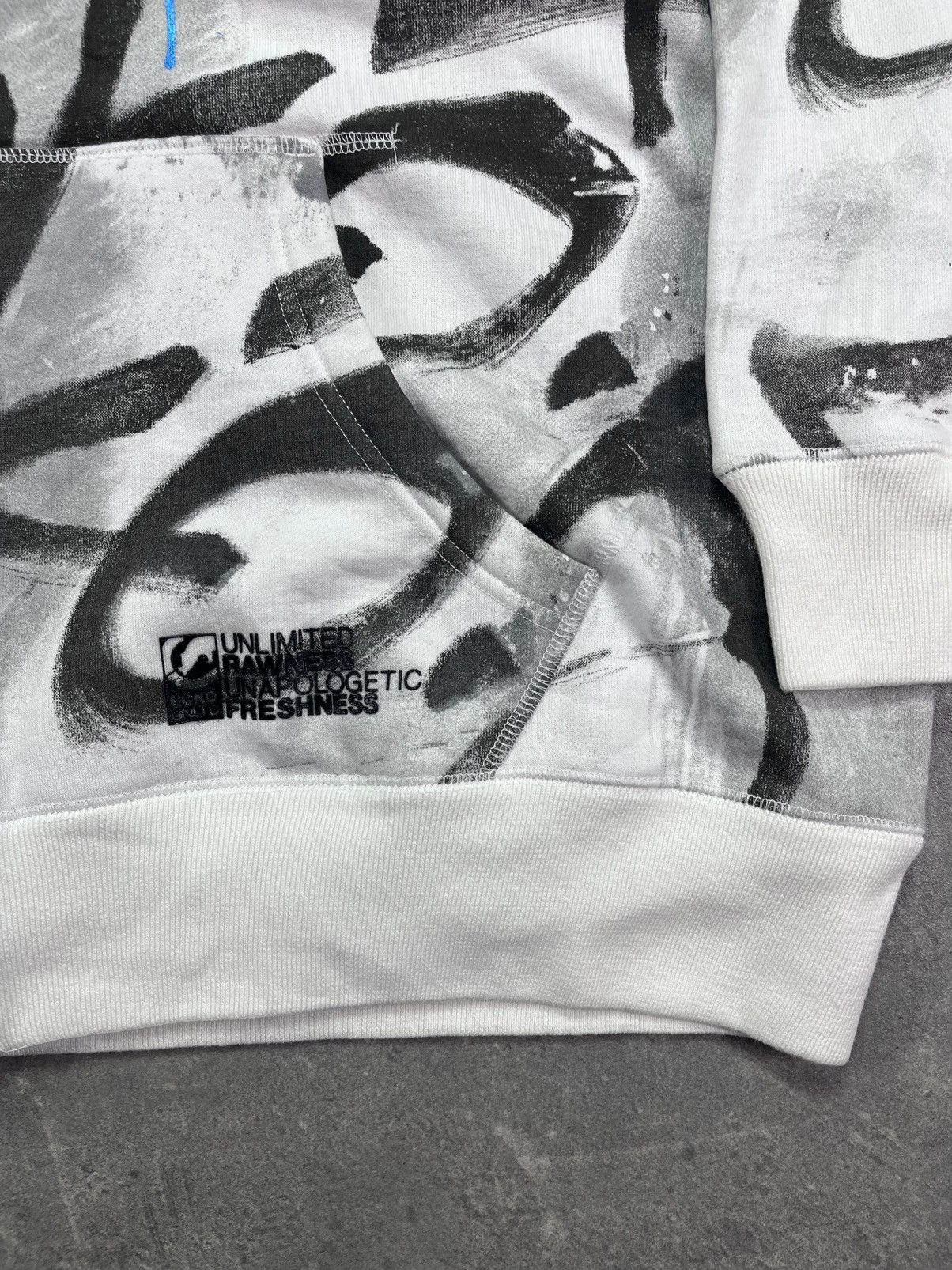 Ecko Unltd. Ecko Unltd MMA Grafitti AOP Printed Baggy Zip Hoodie XXL Size US XXL / EU 58 / 5 - 8 Thumbnail