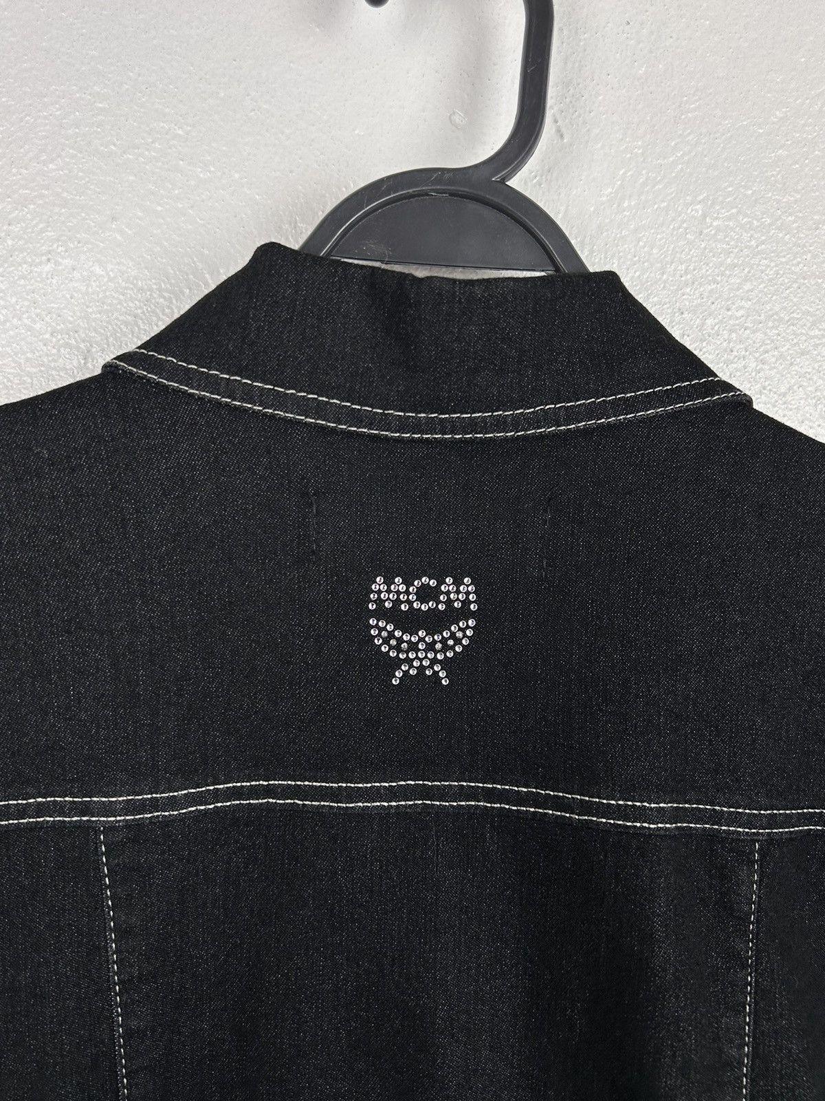 MCM Vintage MCM Jeans Denim Luxury Trucker Jacket Size 42 Size M / US 6-8 / IT 42-44 - 9 Thumbnail