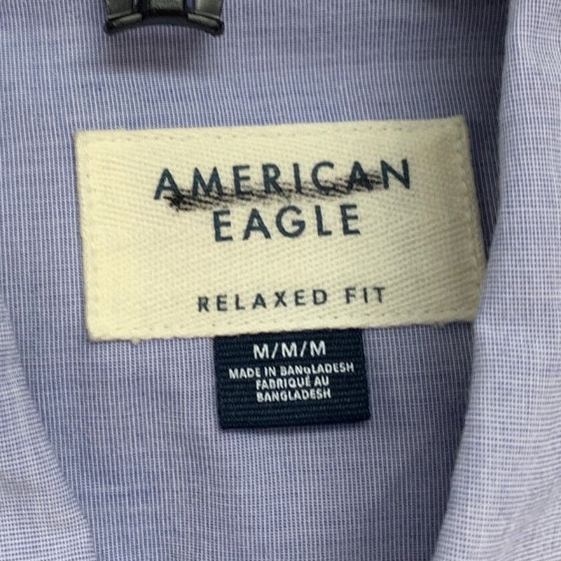 2 New American Eagle Mens Medium Button Up Shirts
