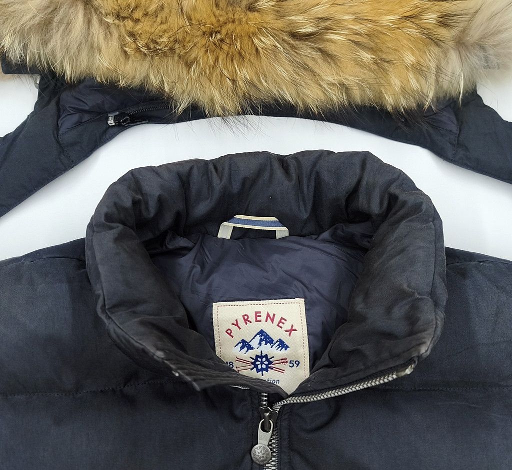 Pyrenex PYRENEX fur down bomber jacket with hood Size US M / EU 48-50 / 2 - 11 Thumbnail