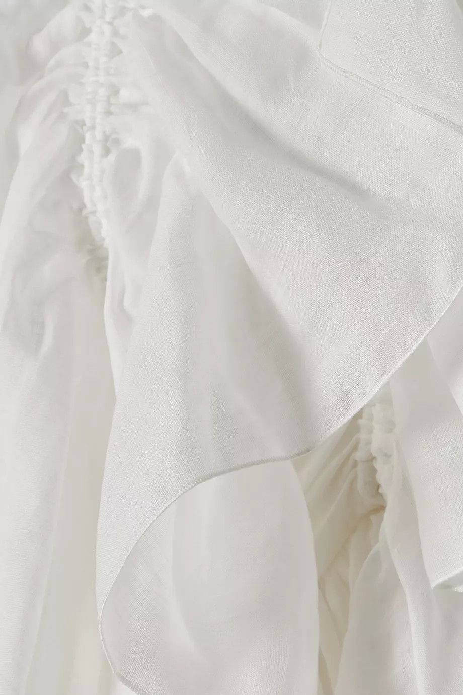 Chloe o1y0825 Midi Dress in White Size M / US 6-8 / IT 42-44 - 4 Thumbnail