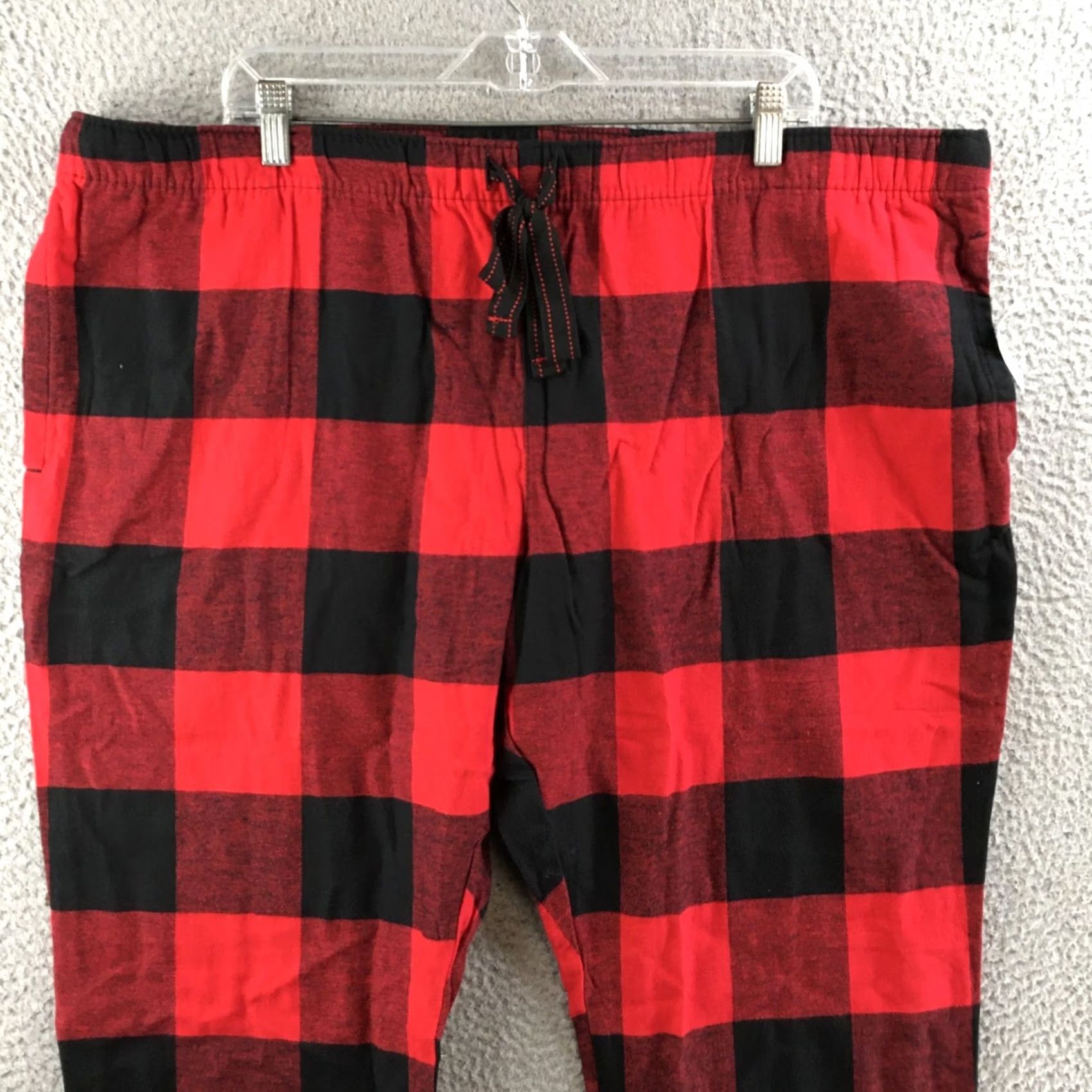 Old Navy Old Navy Pants Mens 2XL Red Plaid Pajama Drawstring Elastic Waist Lounge Pants Size US 39 - 2 Thumbnail