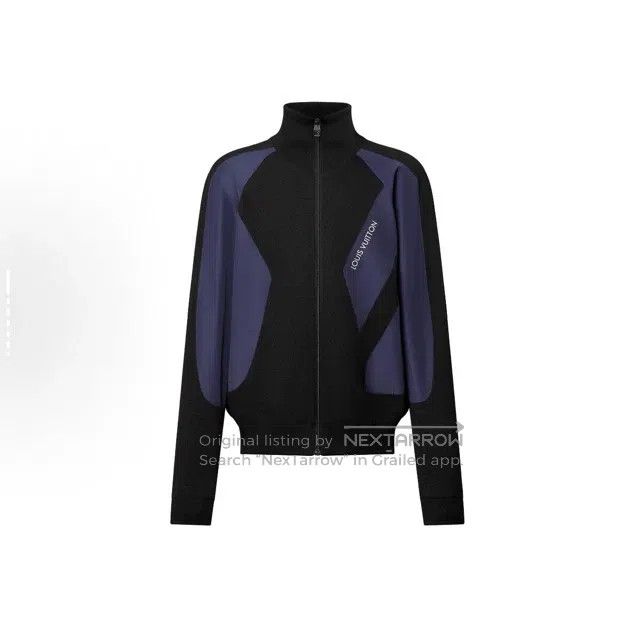 Louis Vuitton Louis Vuitton 25ss blue and black contrast embroidered mon Size US XL / EU 56 / 4 - 6 Thumbnail
