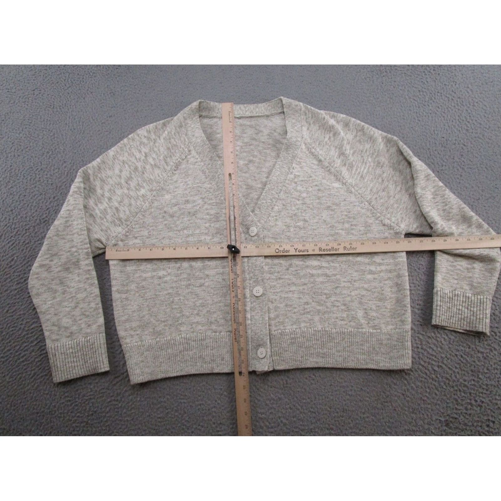 Lululemon Lululemon Cardigan Sweater V-Neck Long Sleeve Button Pockets XL Women's Knit Multicolor Cotton Polyester Knitwear Cardigan Fall Winter Size XL / US 12-14 / IT 48-50 - 2 Thumbnail