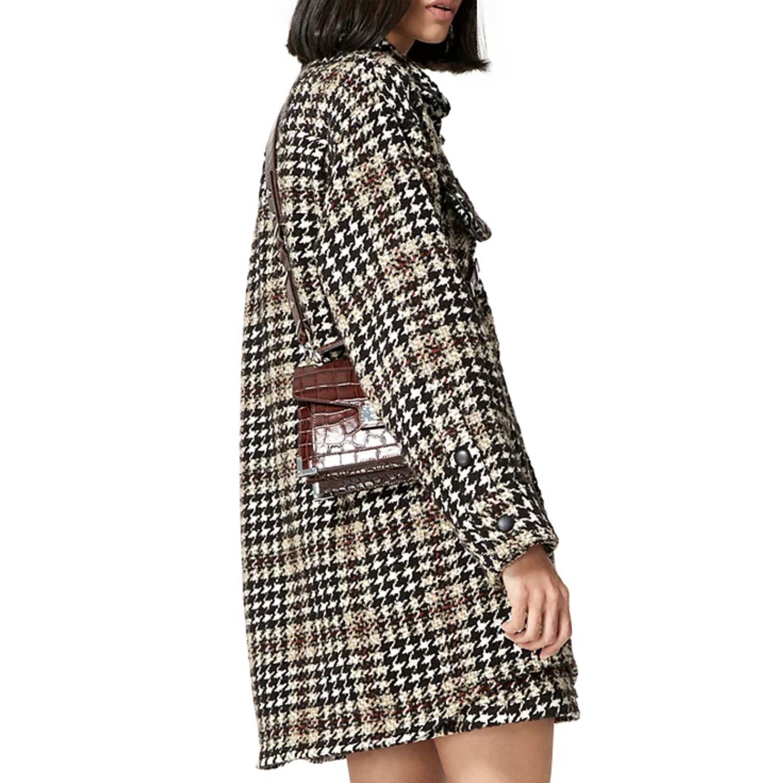 The Kooples The Kooples Women Tweed Jacket Black Size 2/M Size M / US 6-8 / IT 42-44 - 7 Thumbnail